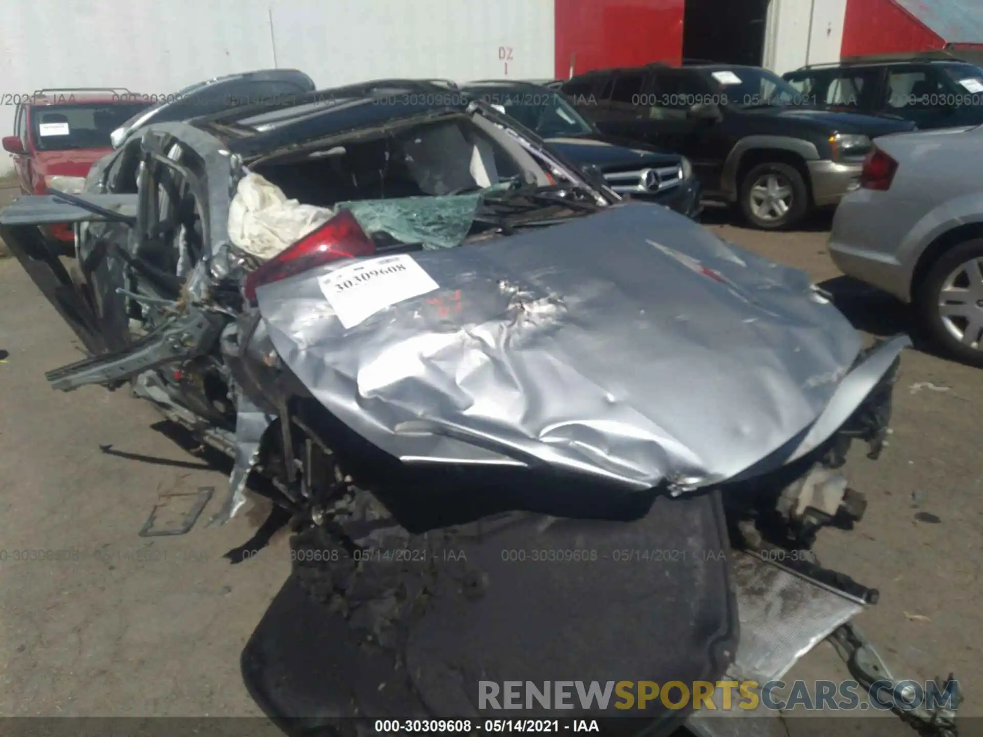 6 Photograph of a damaged car 4T1K61BK2LU008802 TOYOTA CAMRY 2020