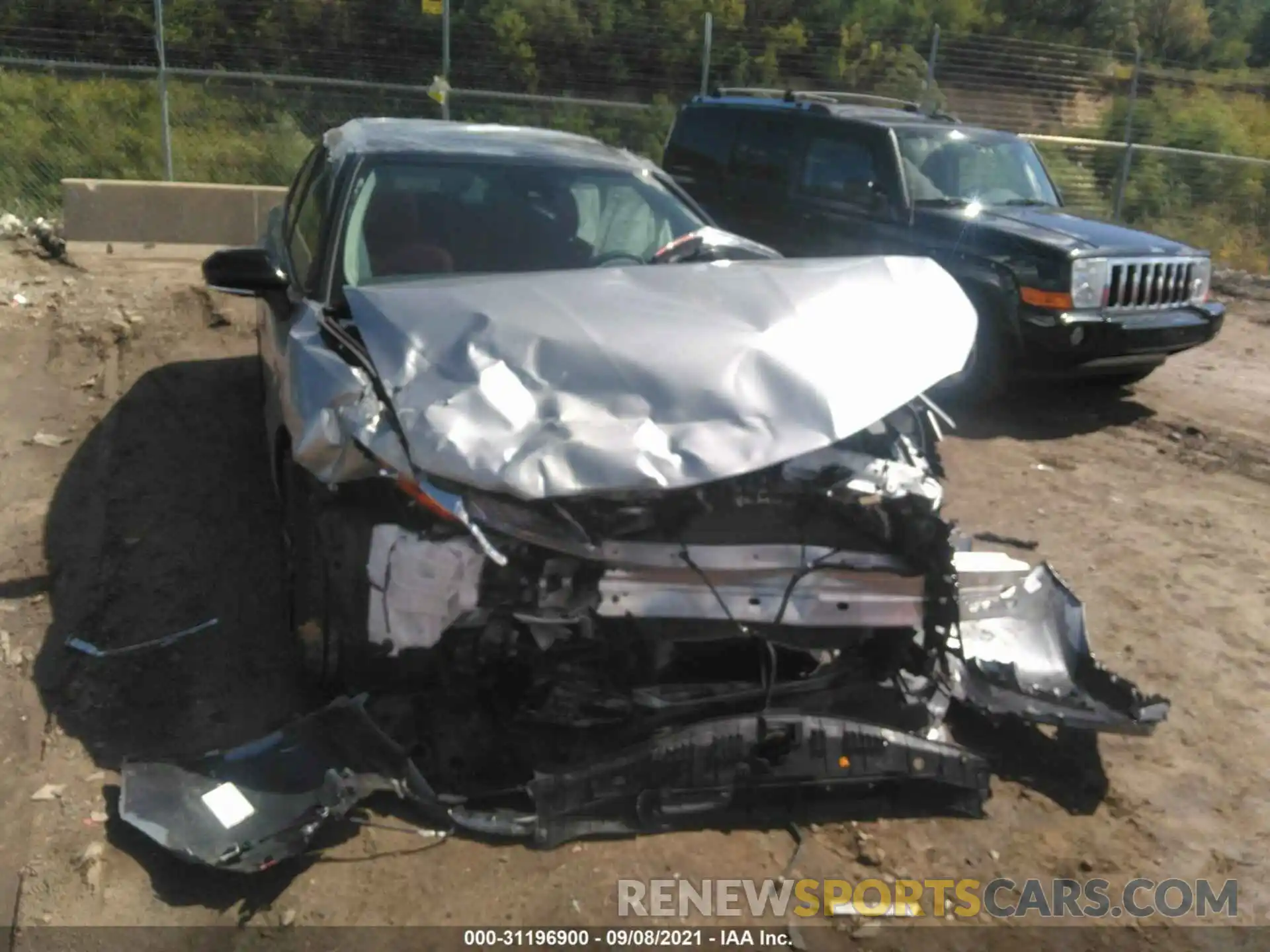 6 Photograph of a damaged car 4T1K61BK2LU010596 TOYOTA CAMRY 2020