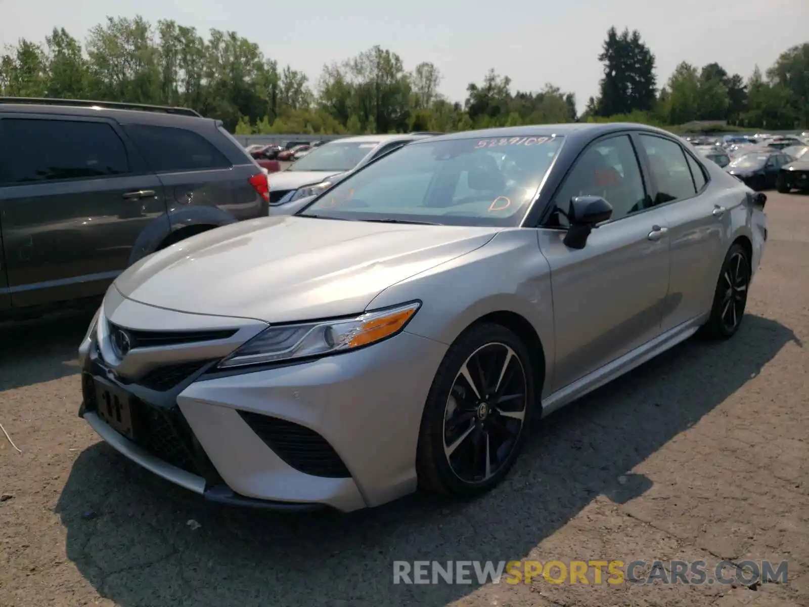 2 Photograph of a damaged car 4T1K61BK5LU001763 TOYOTA CAMRY 2020