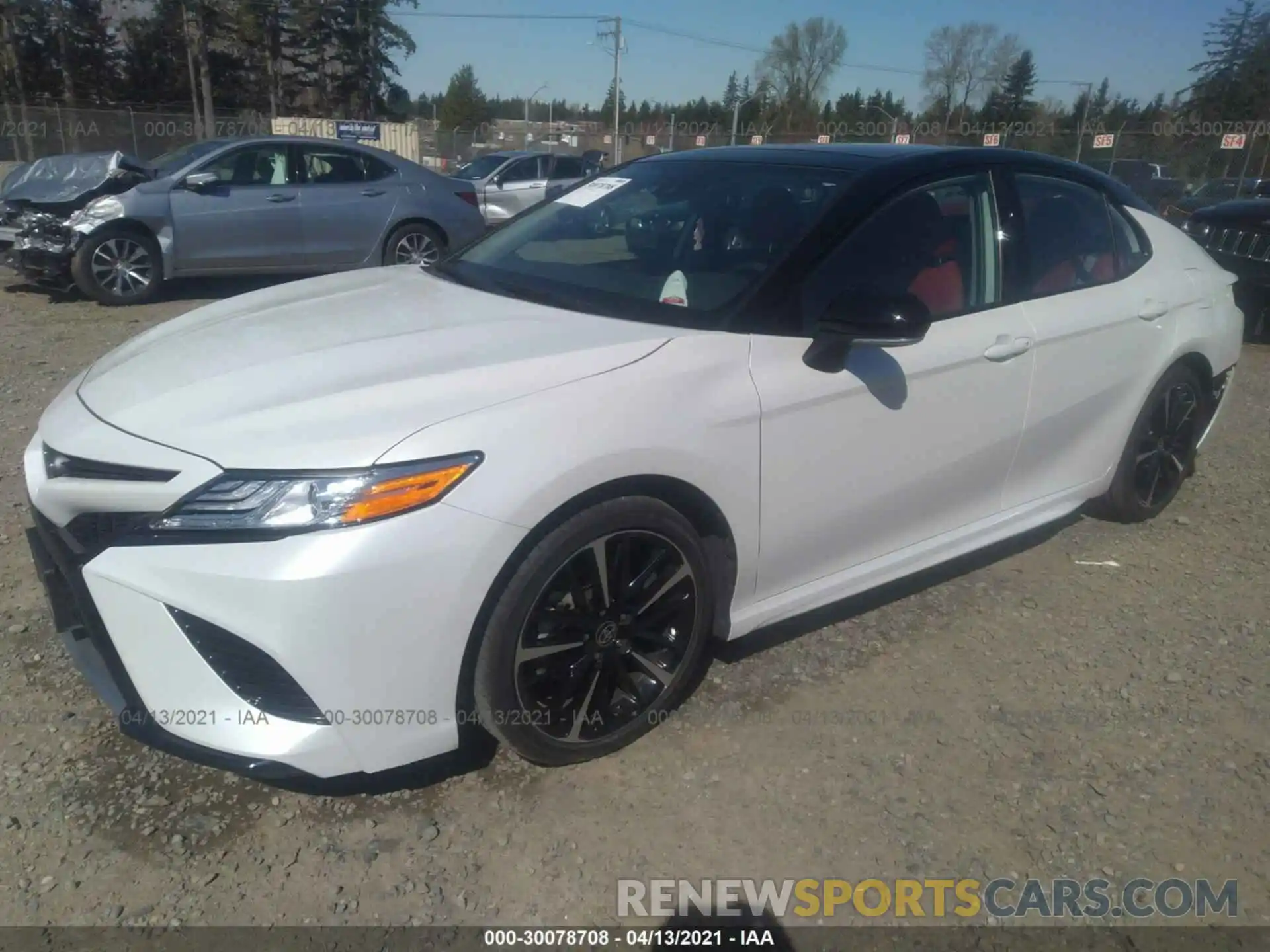 2 Photograph of a damaged car 4T1K61BK5LU011208 TOYOTA CAMRY 2020