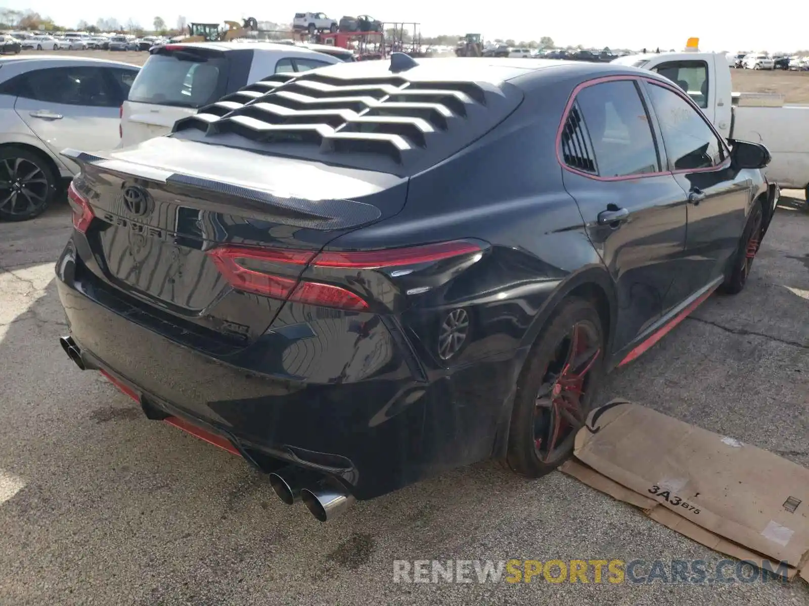 4 Photograph of a damaged car 4T1K61BK5LU014402 TOYOTA CAMRY 2020