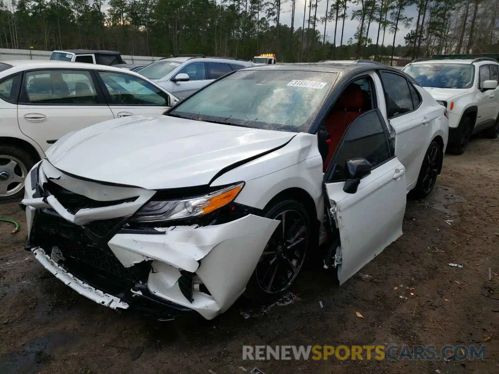 2 Photograph of a damaged car 4T1K61BK7LU001991 TOYOTA CAMRY 2020