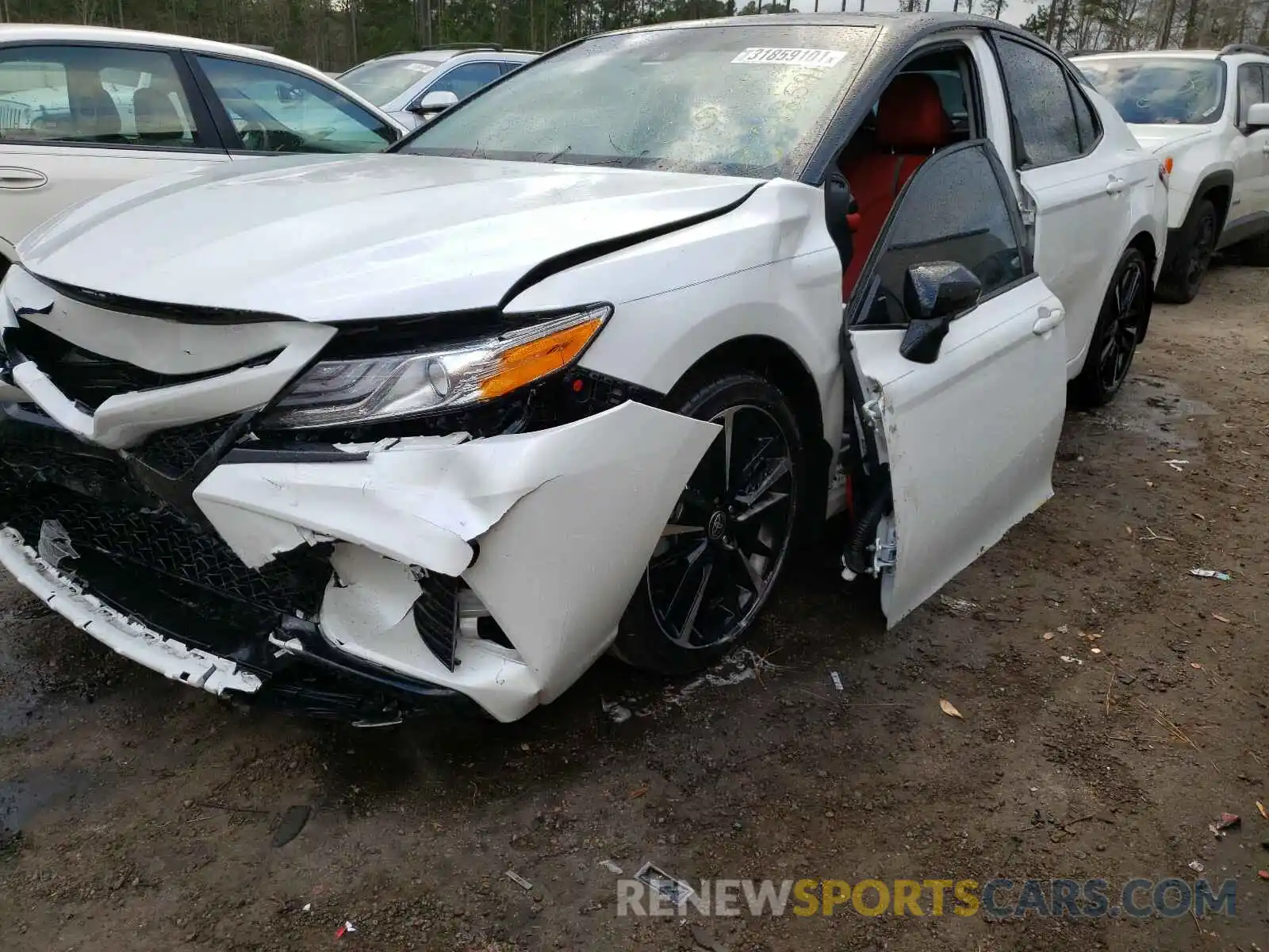 9 Photograph of a damaged car 4T1K61BK7LU001991 TOYOTA CAMRY 2020