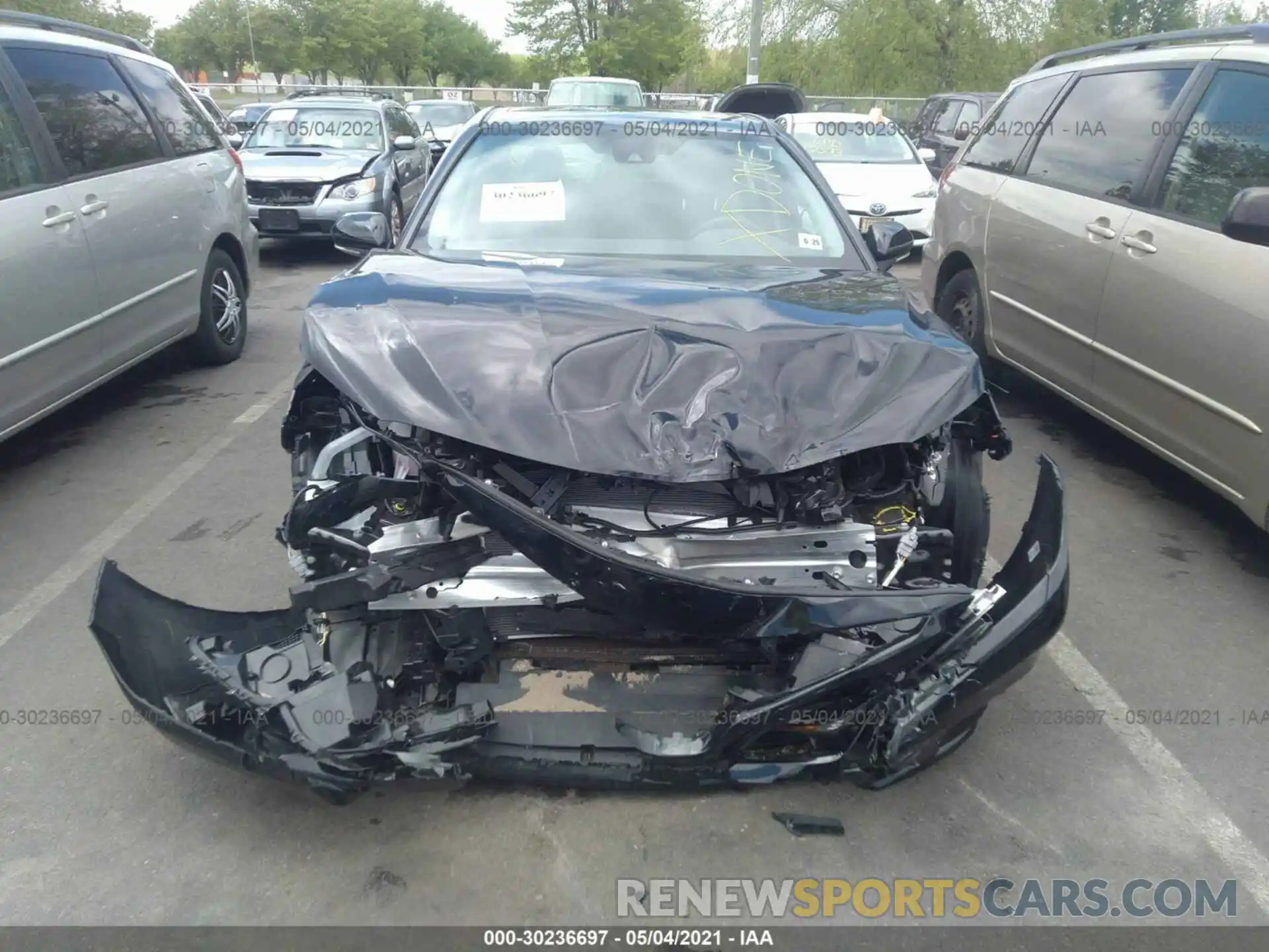 6 Photograph of a damaged car 4T1K61BK7LU005166 TOYOTA CAMRY 2020