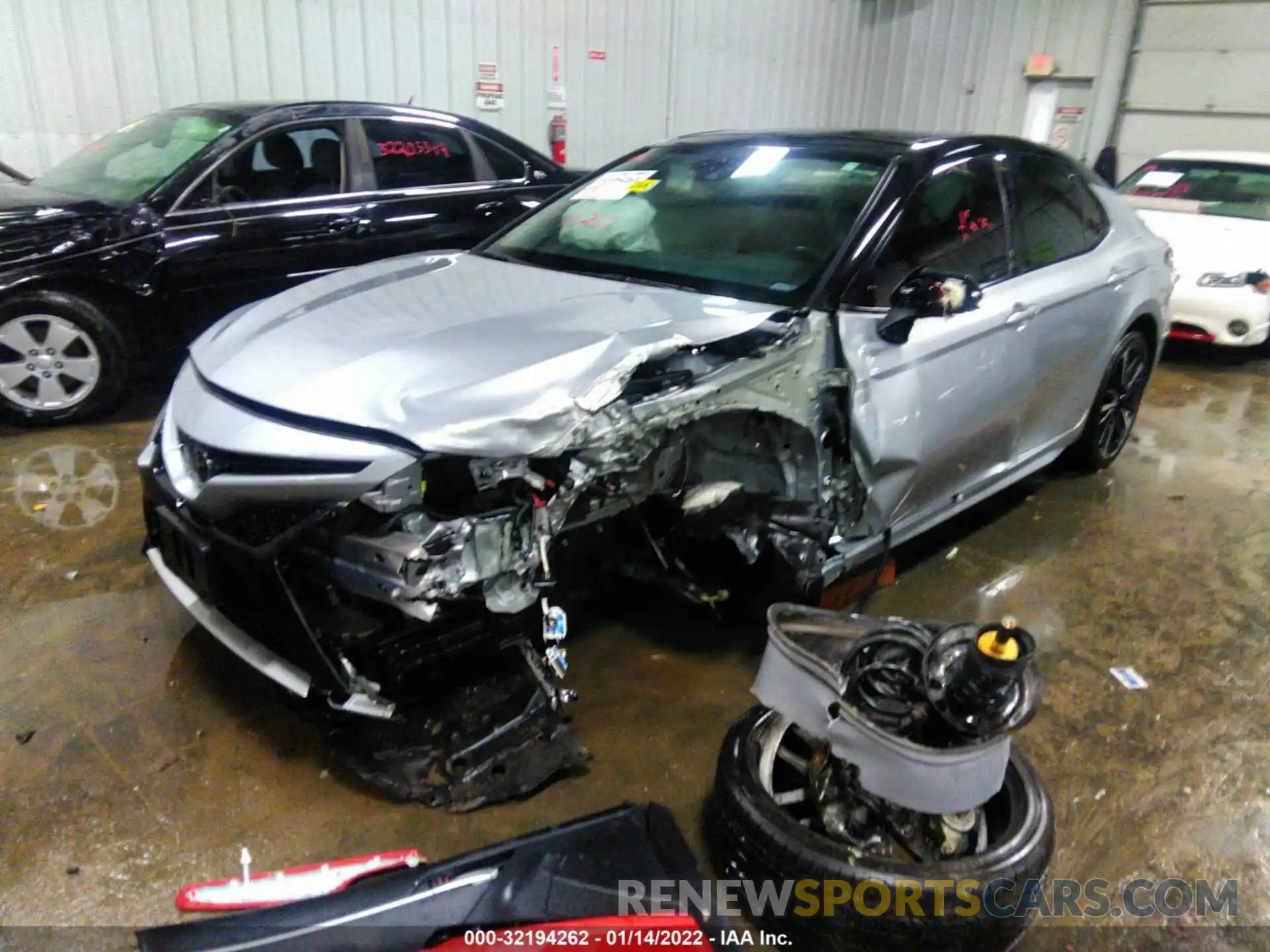 2 Photograph of a damaged car 4T1K61BK7LU009024 TOYOTA CAMRY 2020