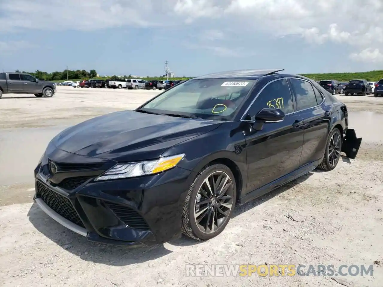 2 Photograph of a damaged car 4T1K61BK8LU011509 TOYOTA CAMRY 2020