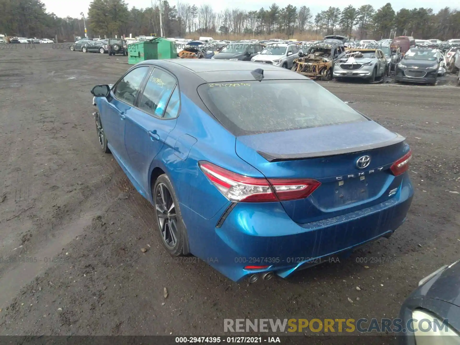 3 Photograph of a damaged car 4T1K61BK8LU014653 TOYOTA CAMRY 2020