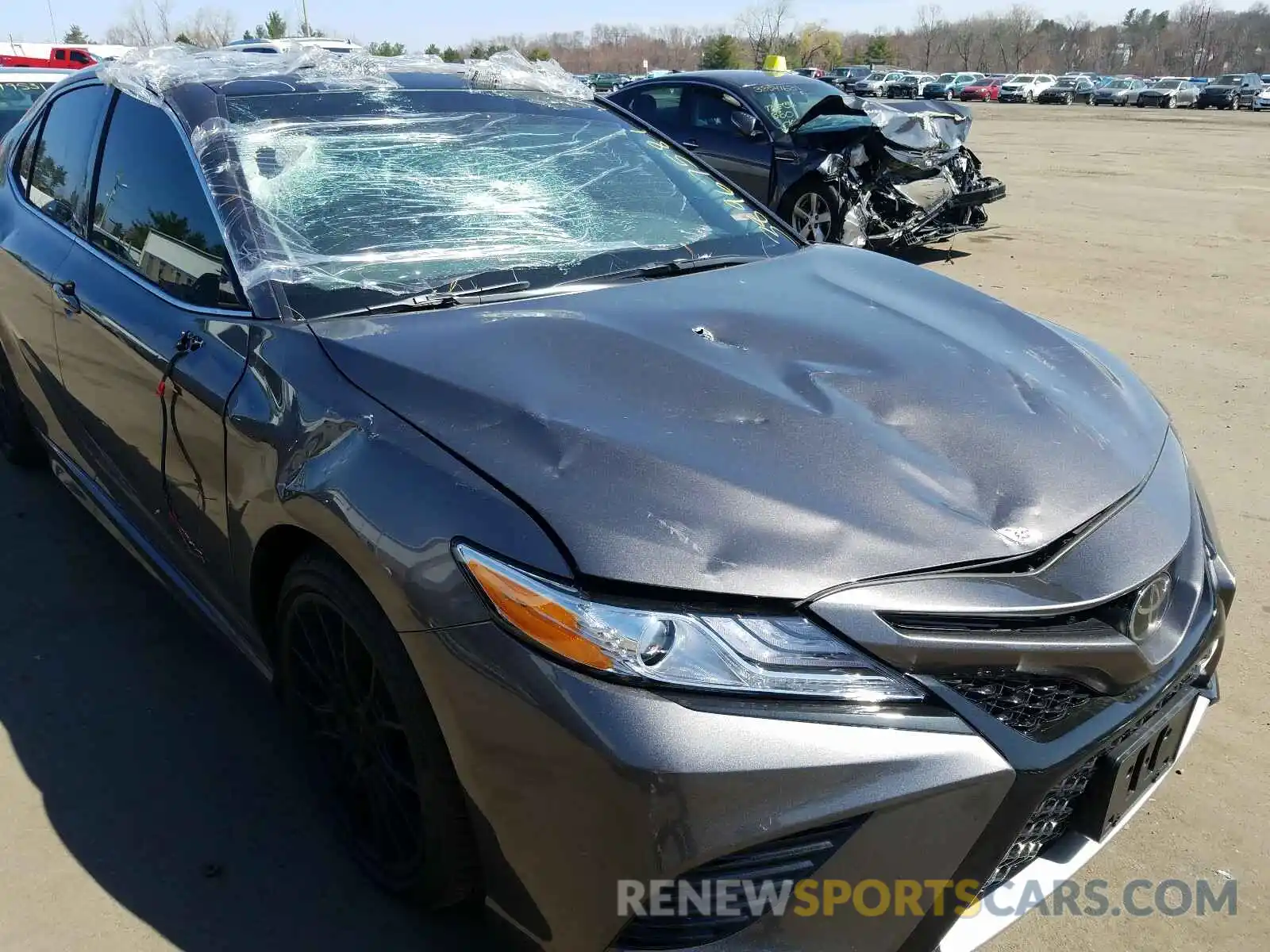 9 Photograph of a damaged car 4T1K61BK8LU017939 TOYOTA CAMRY 2020