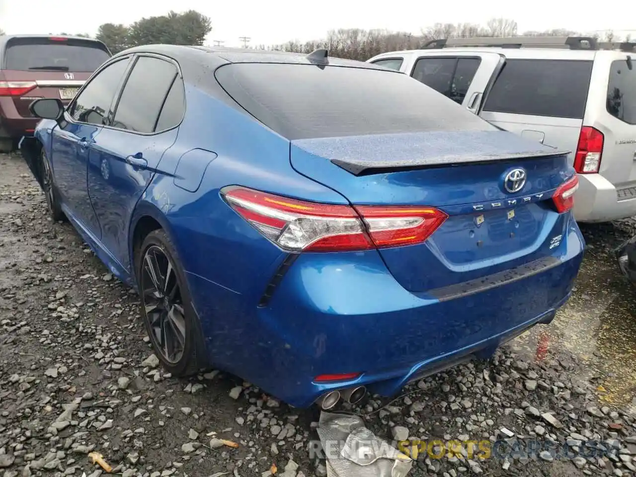 3 Photograph of a damaged car 4T1K61BK9LU008568 TOYOTA CAMRY 2020