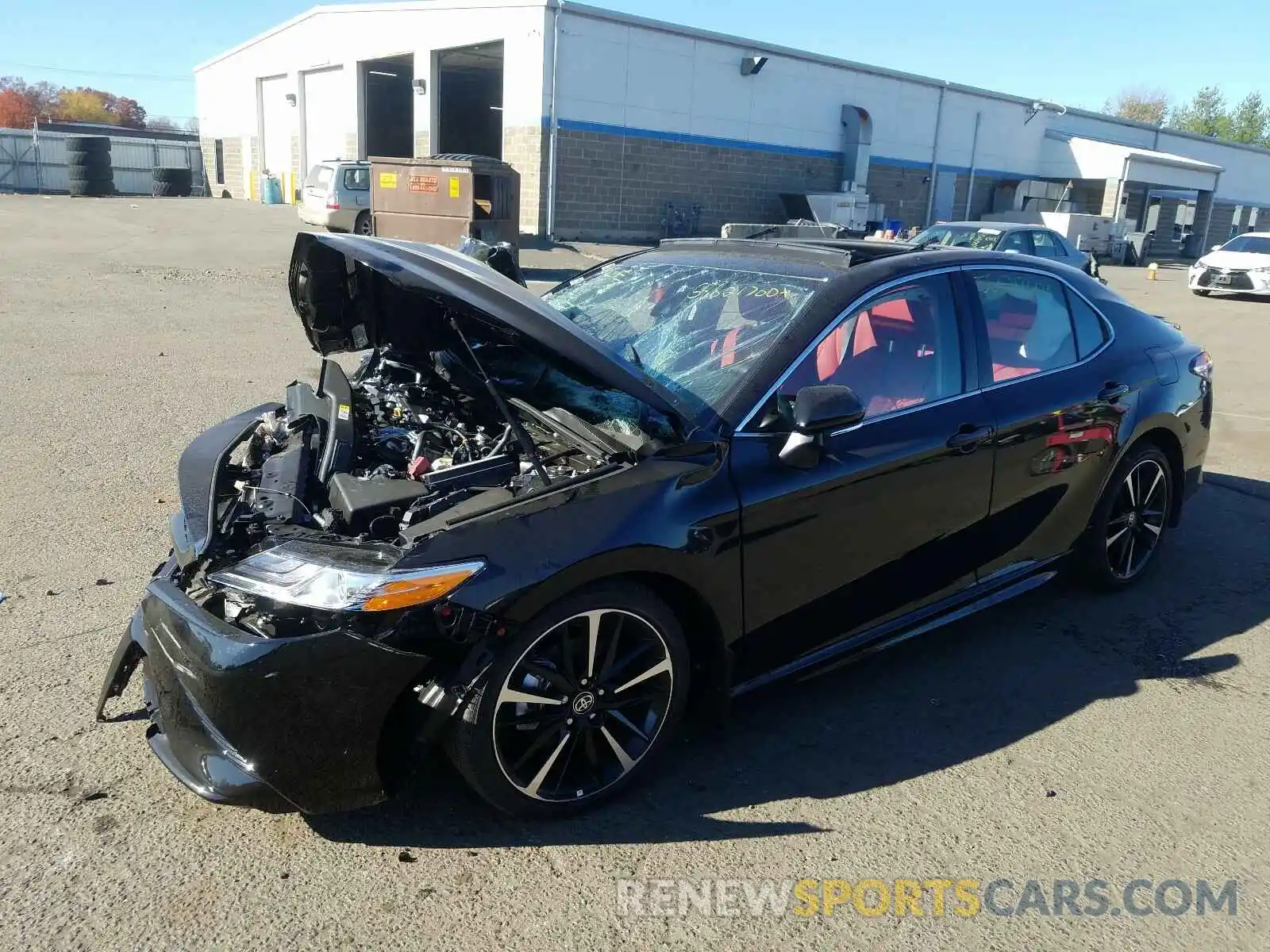 2 Photograph of a damaged car 4T1K61BK9LU015813 TOYOTA CAMRY 2020