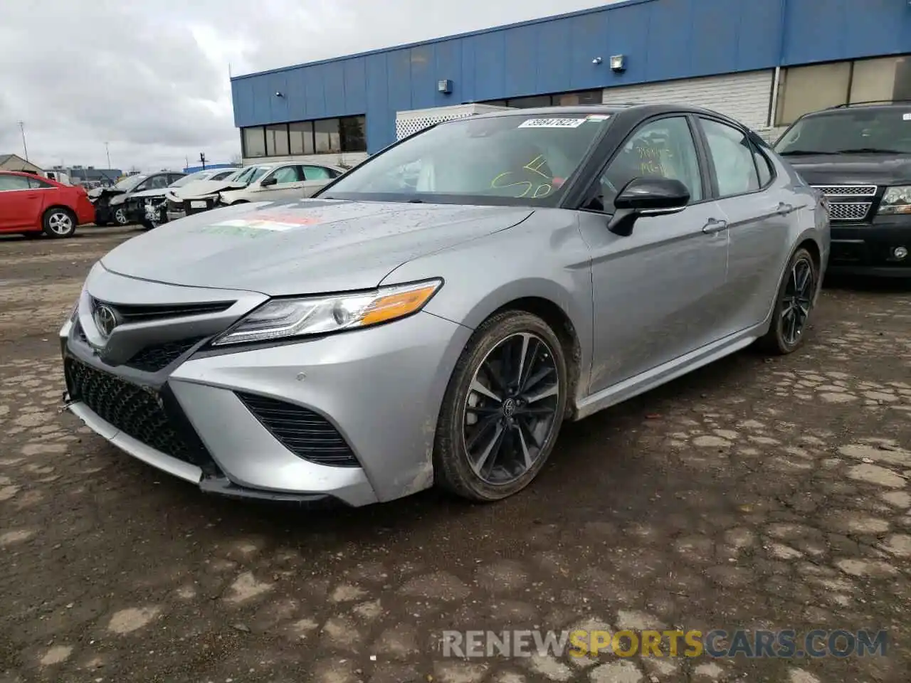 2 Photograph of a damaged car 4T1K61BKXLU003072 TOYOTA CAMRY 2020