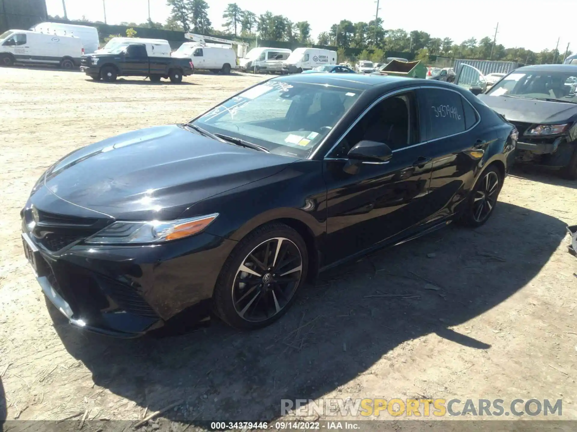 2 Photograph of a damaged car 4T1K61BKXLU010202 TOYOTA CAMRY 2020