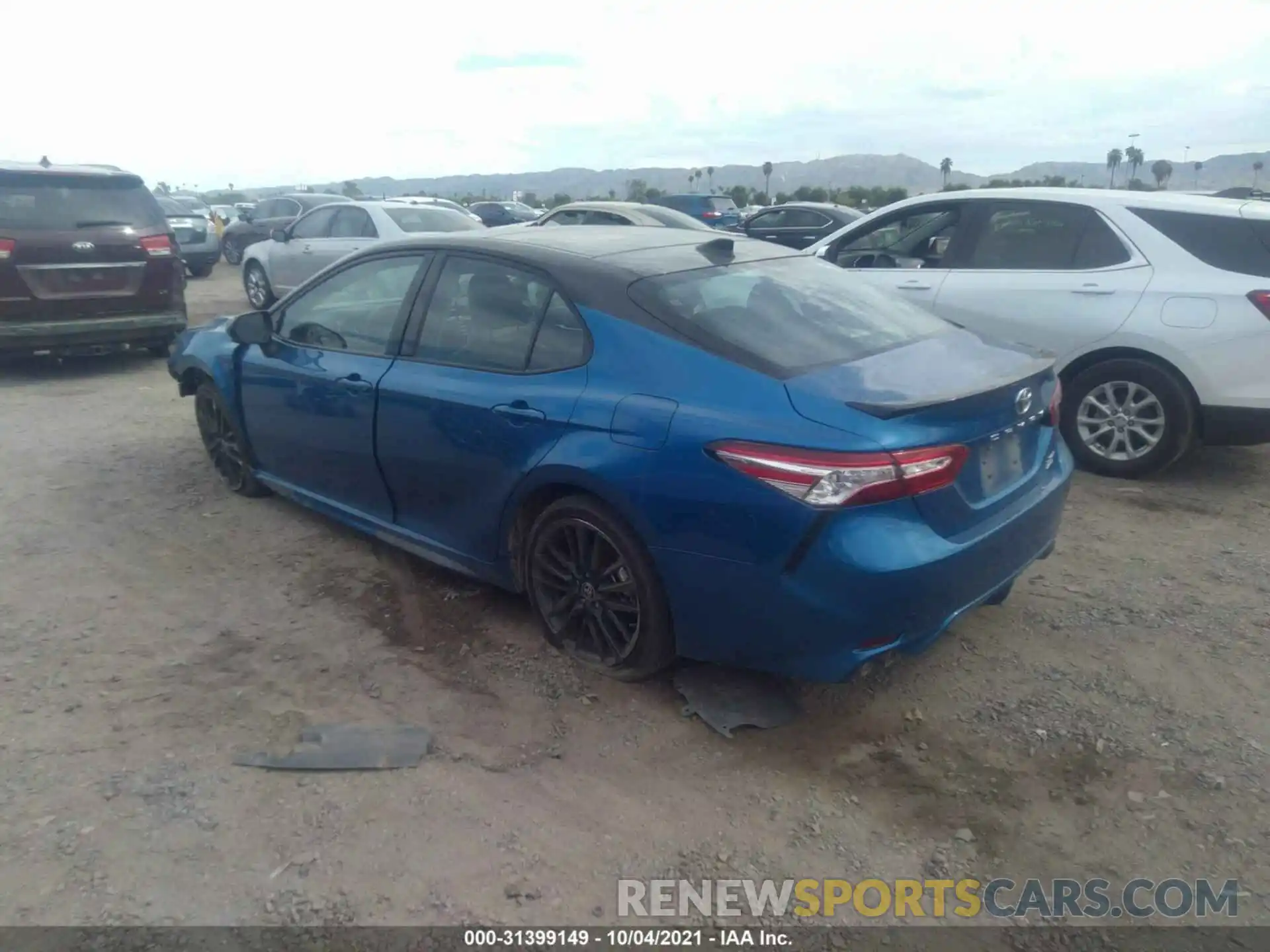 3 Photograph of a damaged car 4T1K61BKXLU019501 TOYOTA CAMRY 2020