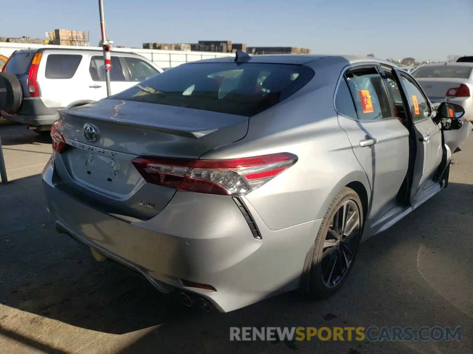 4 Photograph of a damaged car 4T1KZ1AK0LU045209 TOYOTA CAMRY 2020