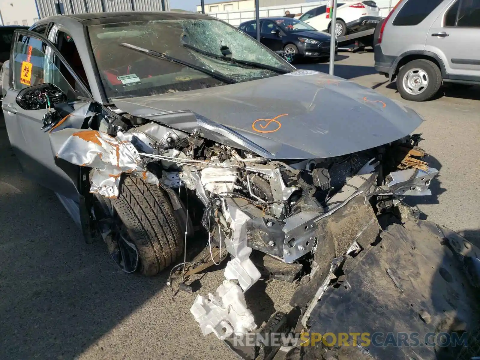 9 Фотография поврежденного автомобиля 4T1KZ1AK0LU045209 TOYOTA CAMRY 2020