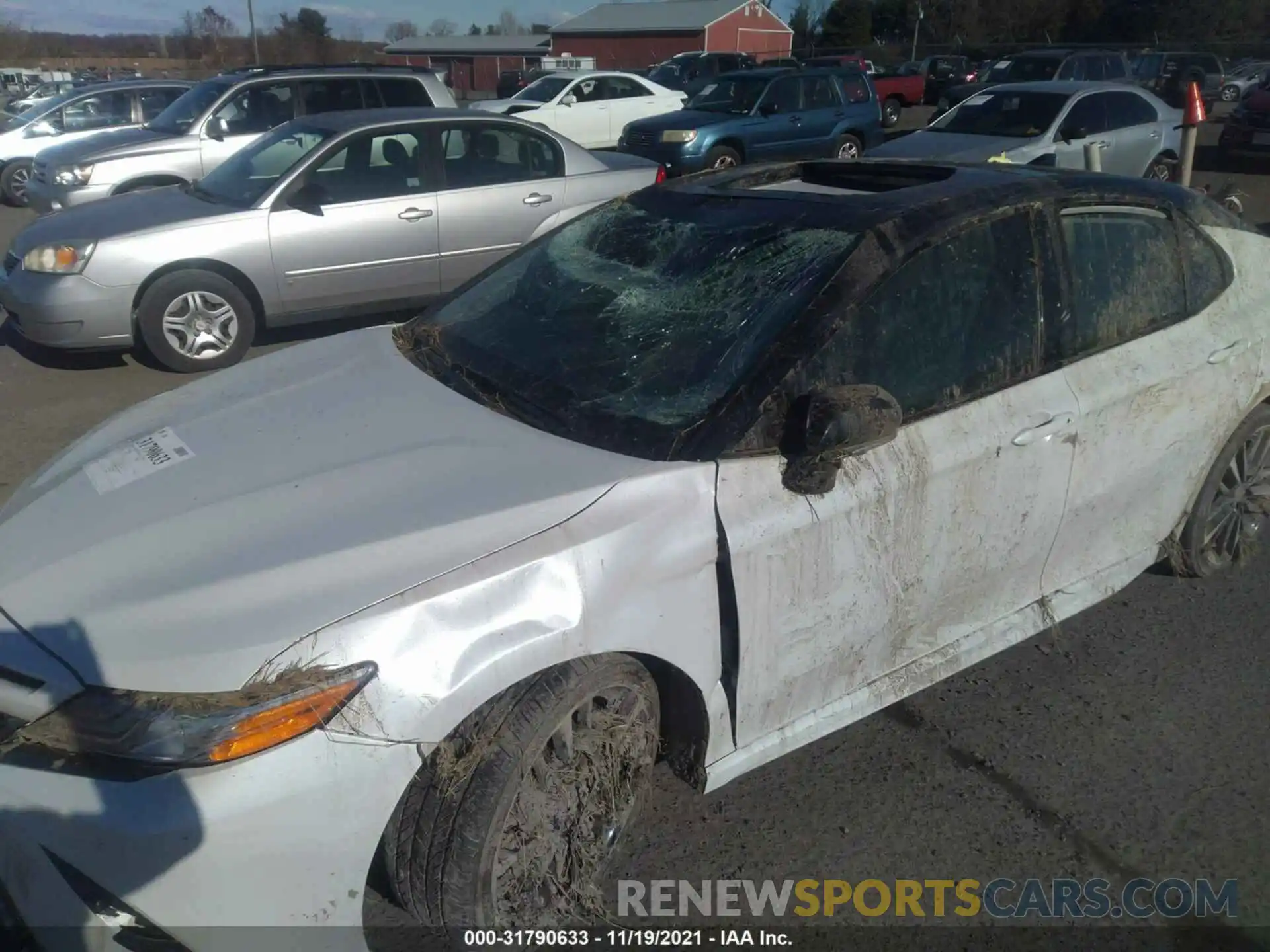 6 Photograph of a damaged car 4T1KZ1AK1LU041461 TOYOTA CAMRY 2020