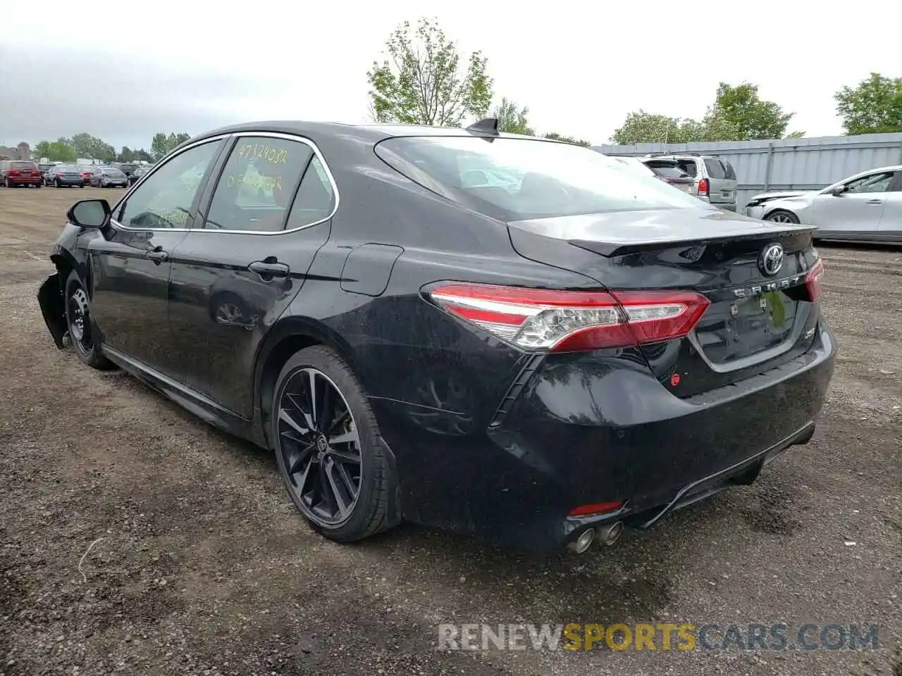 3 Photograph of a damaged car 4T1KZ1AK1LU042447 TOYOTA CAMRY 2020