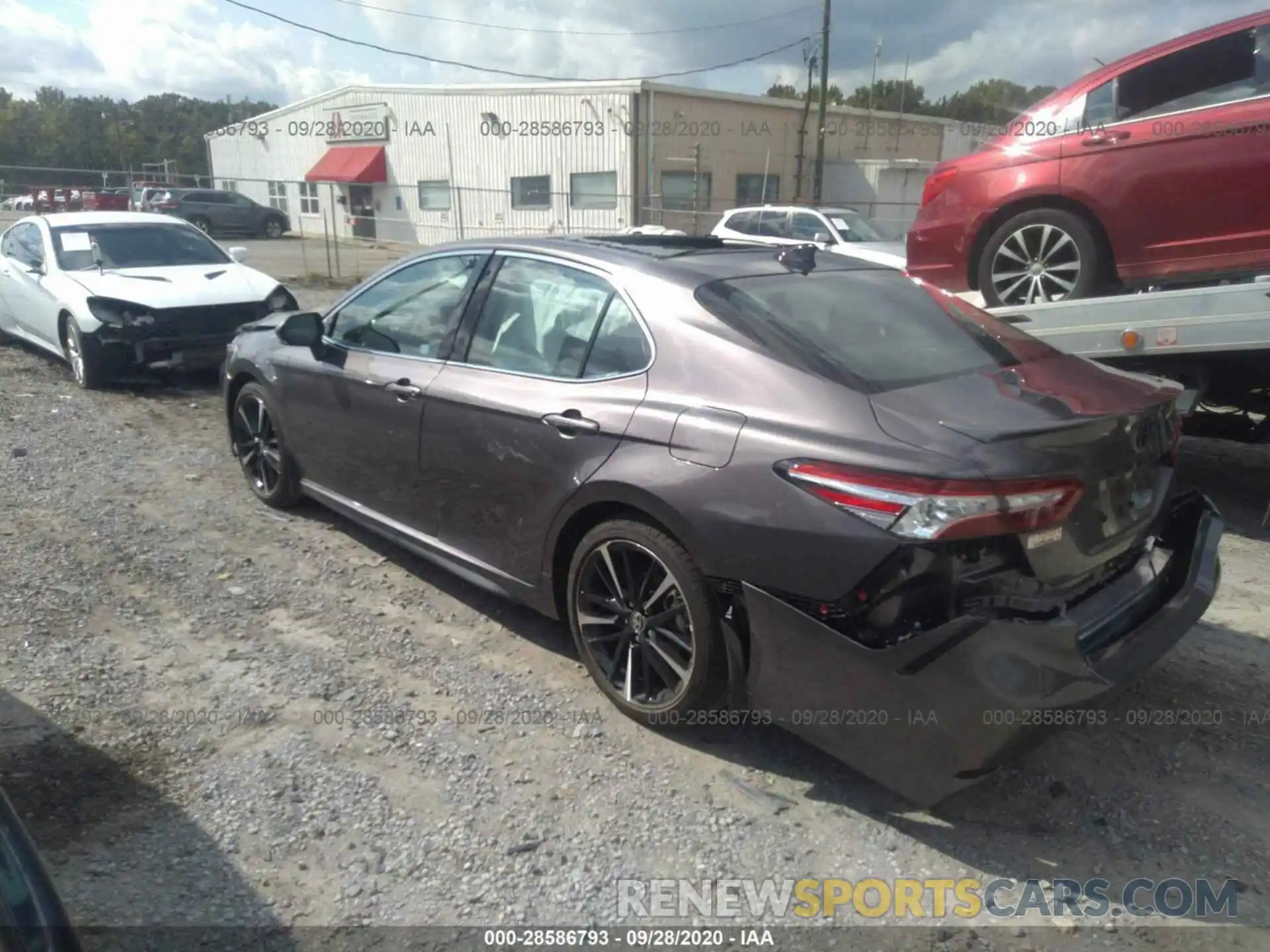 3 Photograph of a damaged car 4T1KZ1AK2LU044627 TOYOTA CAMRY 2020