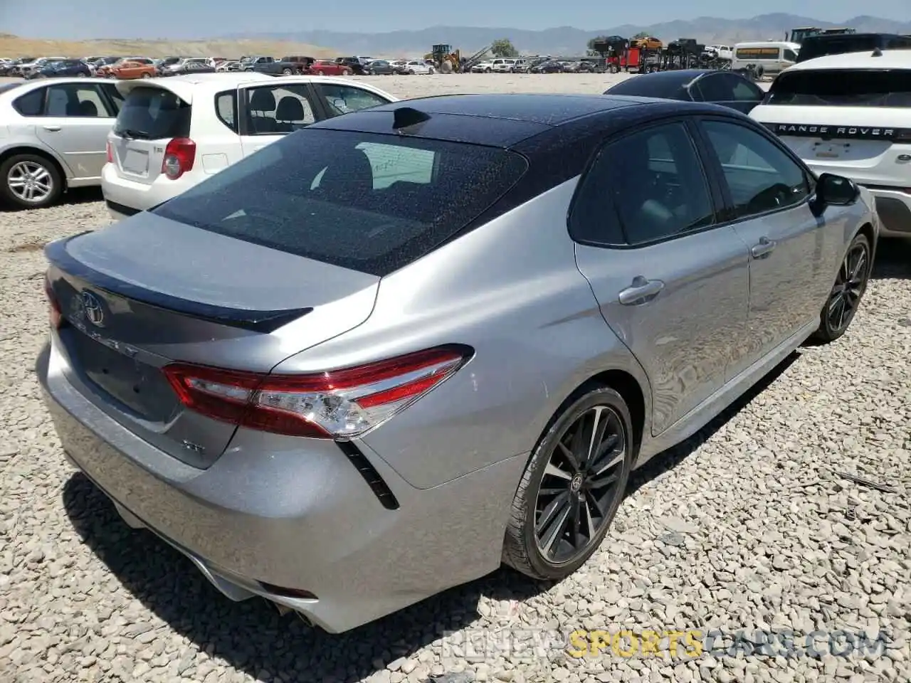 4 Photograph of a damaged car 4T1KZ1AK2LU045535 TOYOTA CAMRY 2020