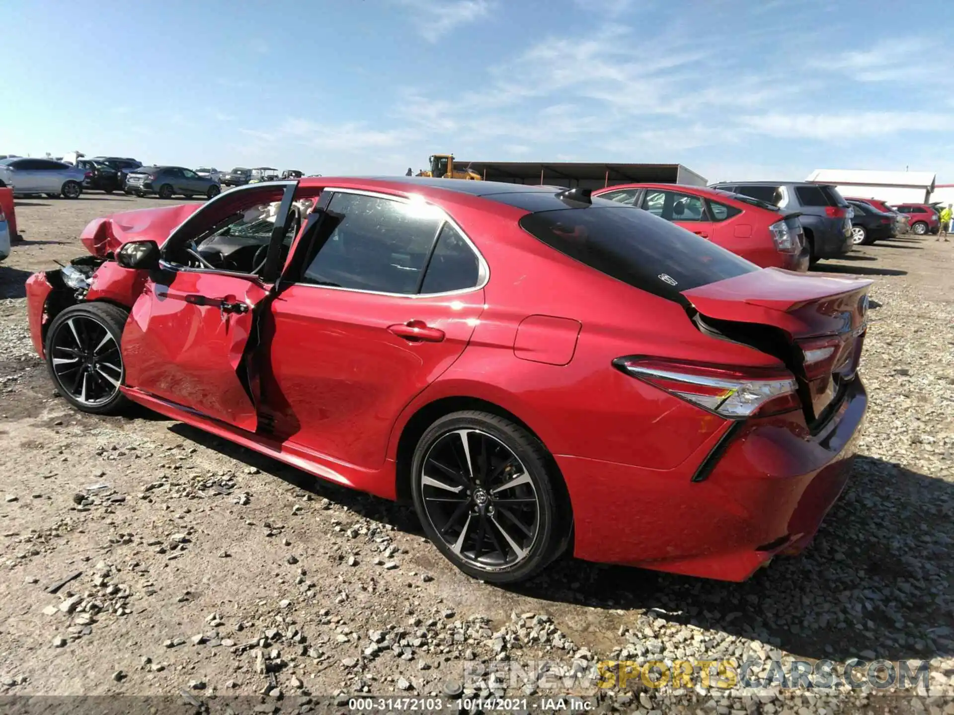 3 Photograph of a damaged car 4T1KZ1AK3LU039131 TOYOTA CAMRY 2020