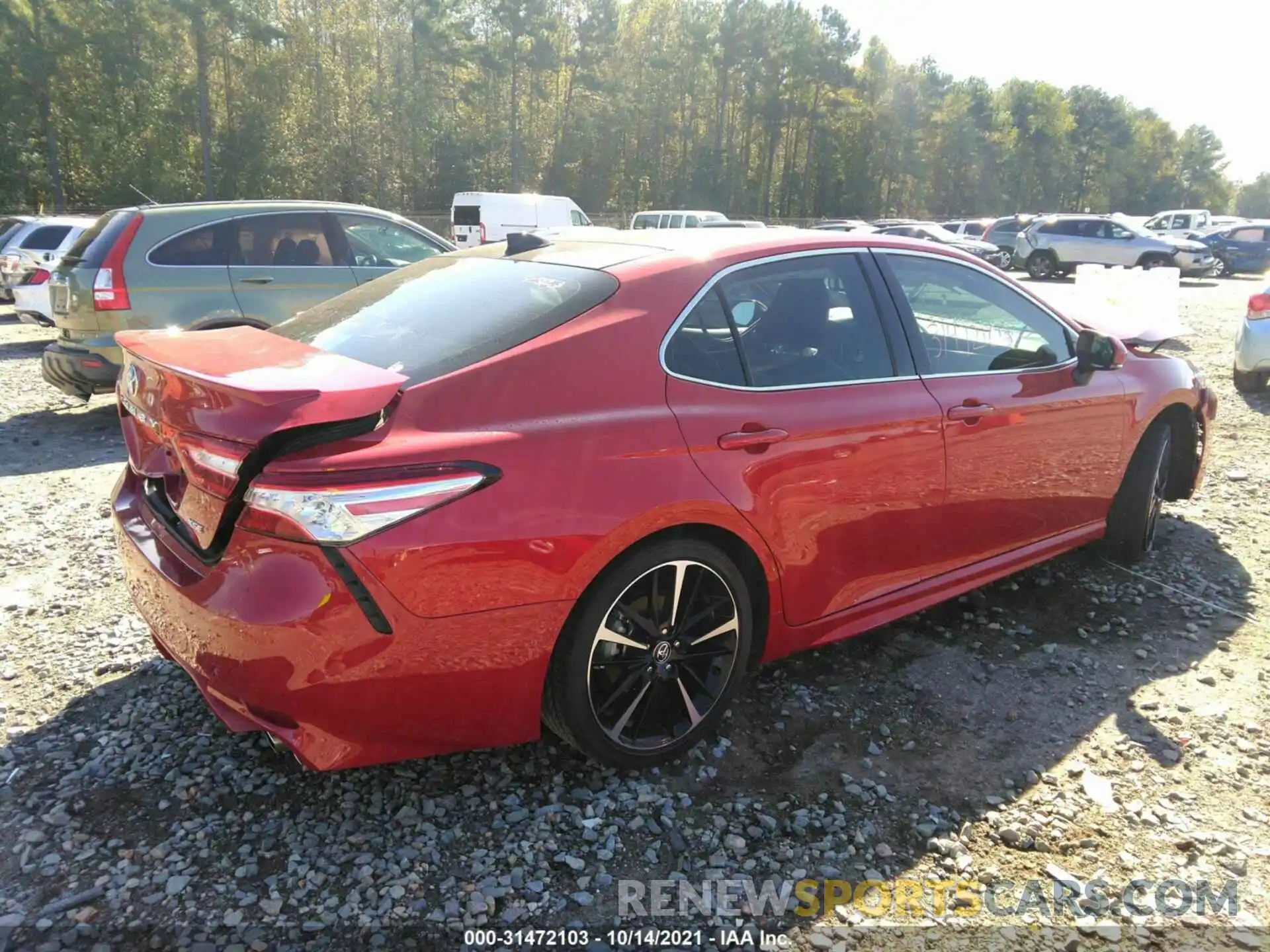 4 Photograph of a damaged car 4T1KZ1AK3LU039131 TOYOTA CAMRY 2020