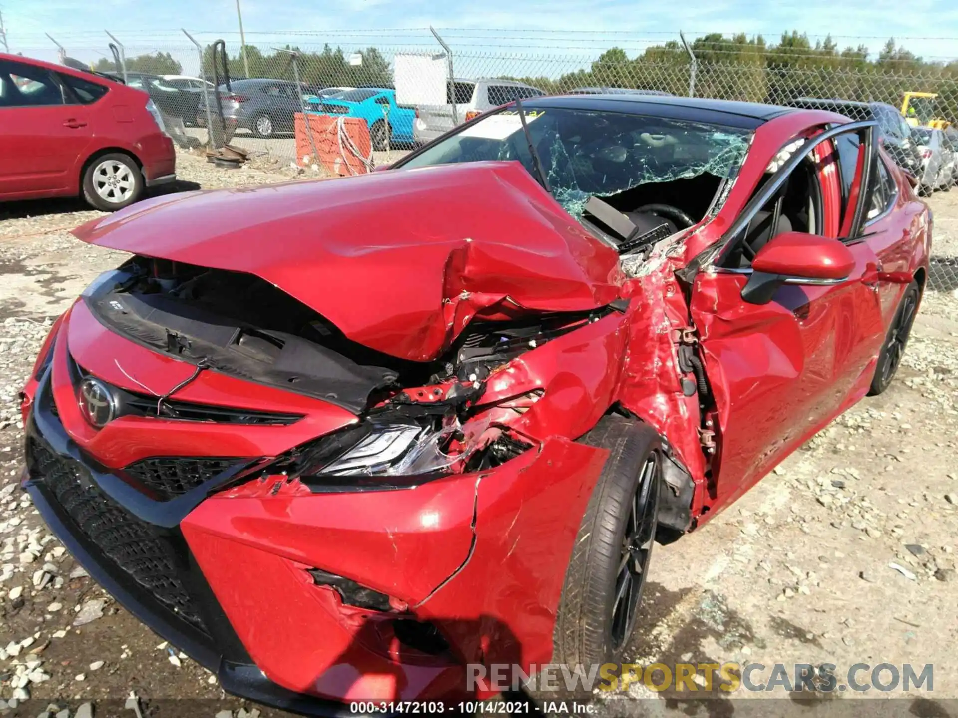 6 Photograph of a damaged car 4T1KZ1AK3LU039131 TOYOTA CAMRY 2020