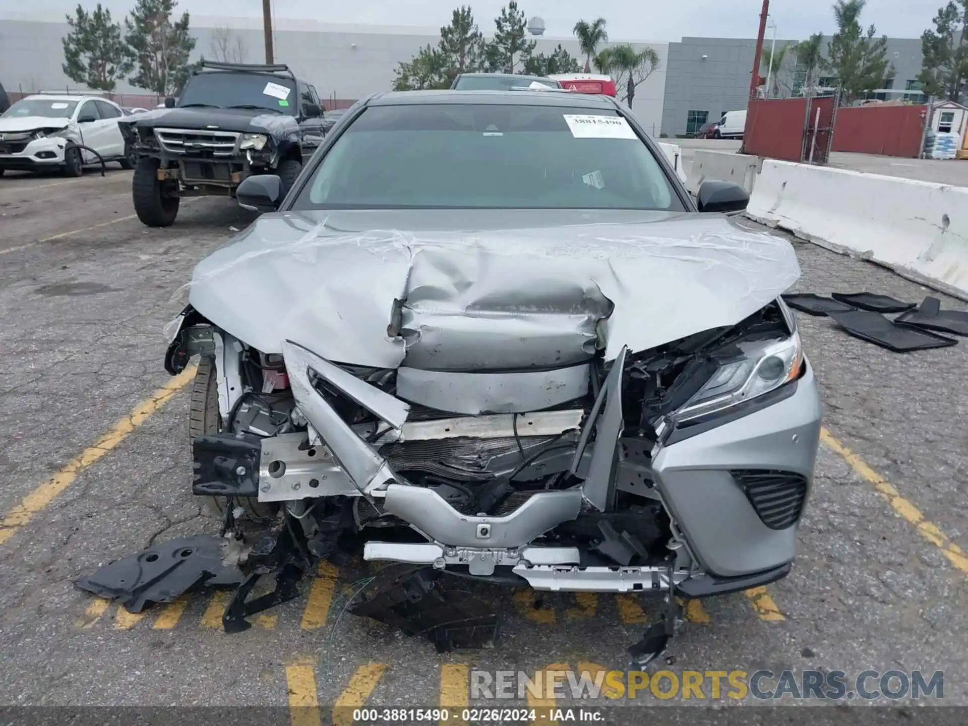 13 Photograph of a damaged car 4T1KZ1AK3LU044703 TOYOTA CAMRY 2020