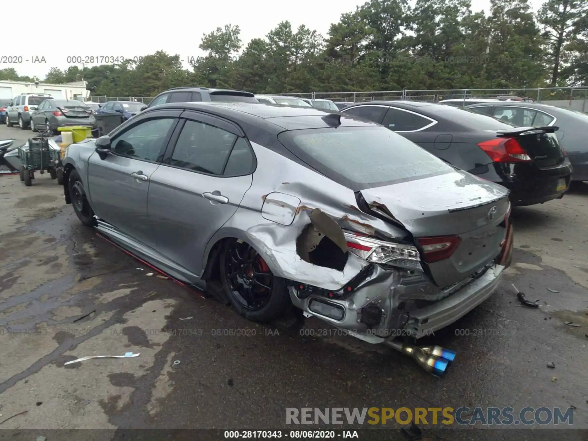 3 Photograph of a damaged car 4T1KZ1AK4LU033466 TOYOTA CAMRY 2020