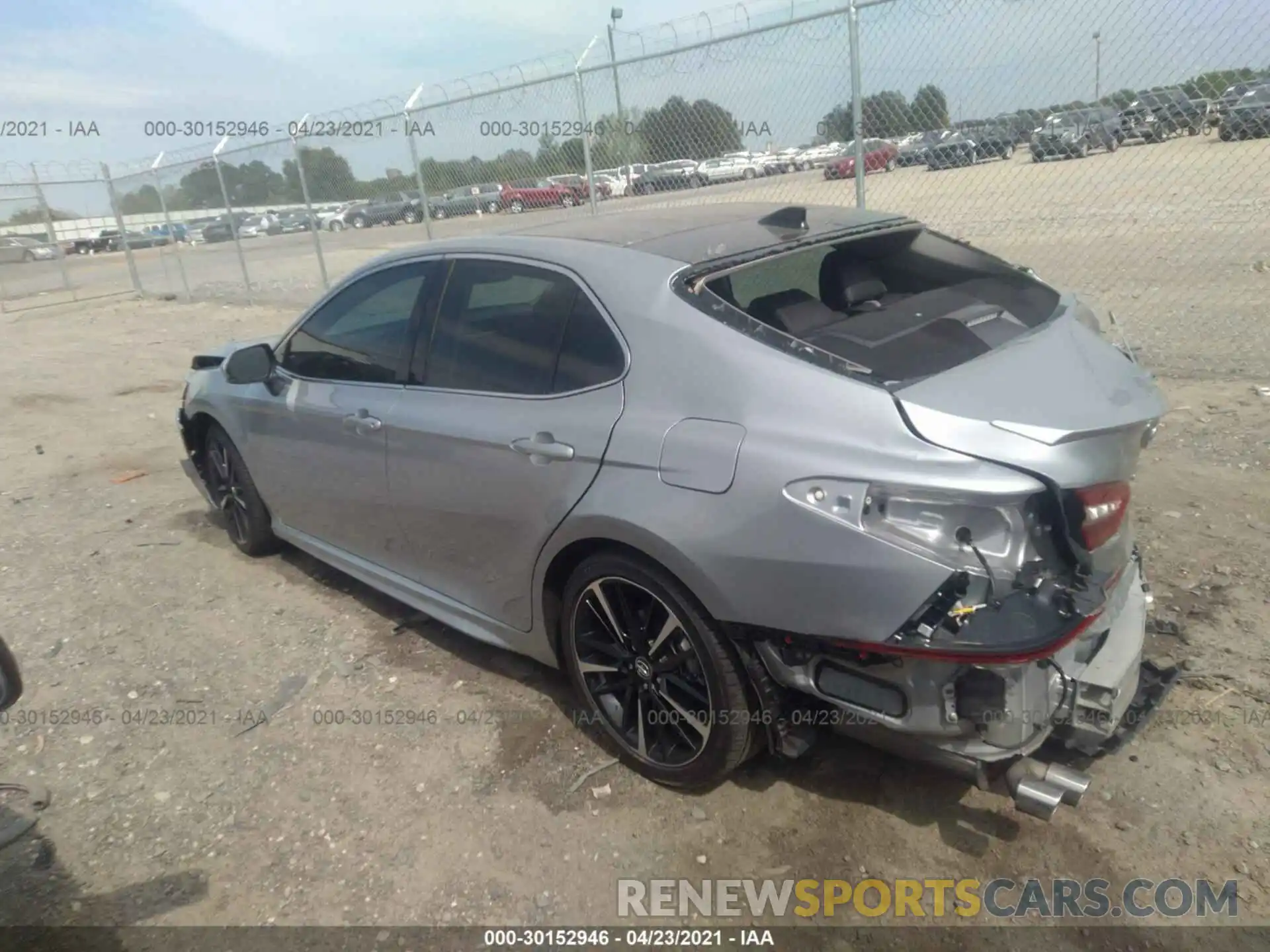 3 Photograph of a damaged car 4T1KZ1AK4LU039929 TOYOTA CAMRY 2020