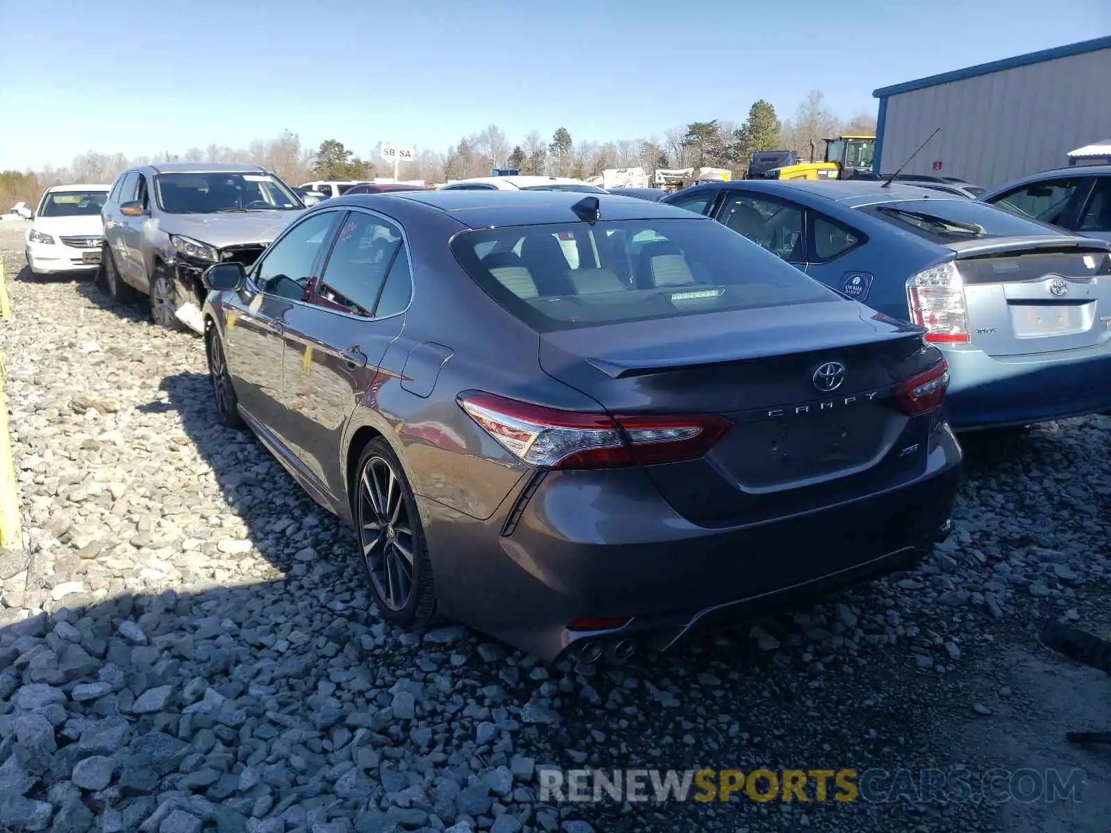 3 Photograph of a damaged car 4T1KZ1AK4LU044693 TOYOTA CAMRY 2020