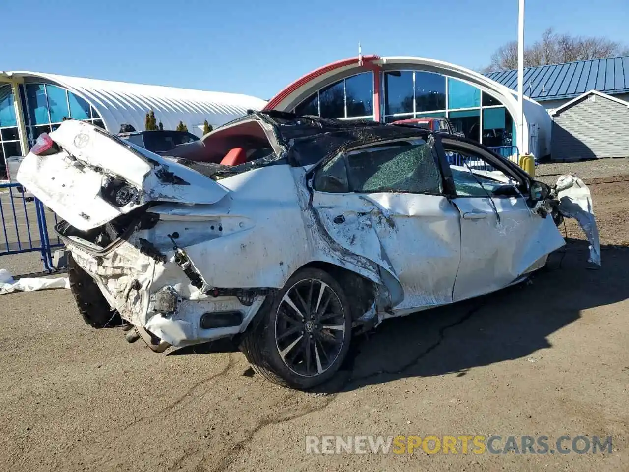 3 Photograph of a damaged car 4T1KZ1AK4LU046623 TOYOTA CAMRY 2020