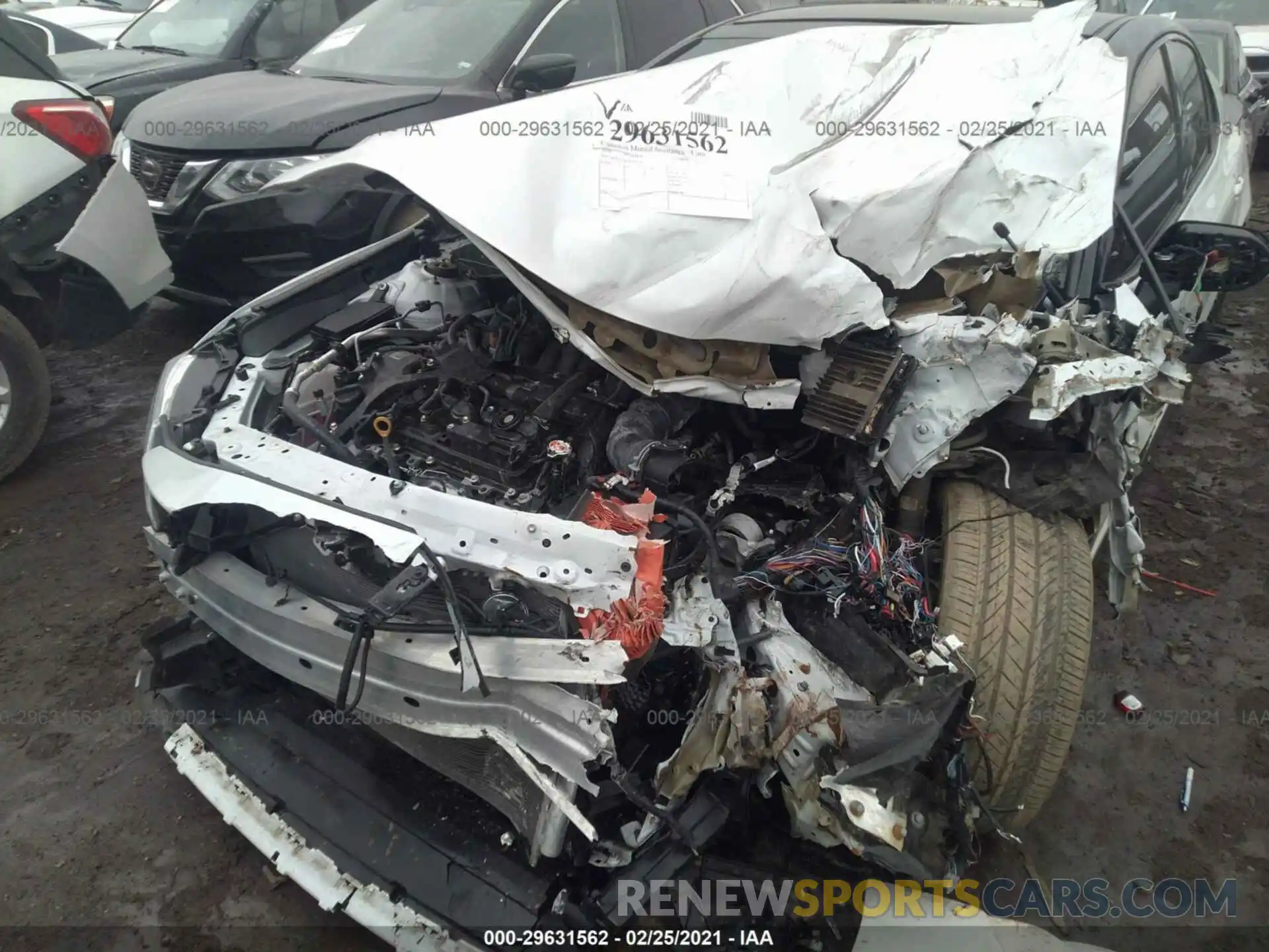 6 Photograph of a damaged car 4T1KZ1AK5LU034285 TOYOTA CAMRY 2020
