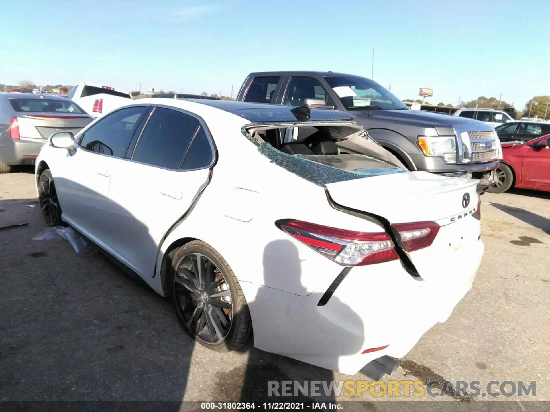 3 Photograph of a damaged car 4T1KZ1AK6LU036045 TOYOTA CAMRY 2020