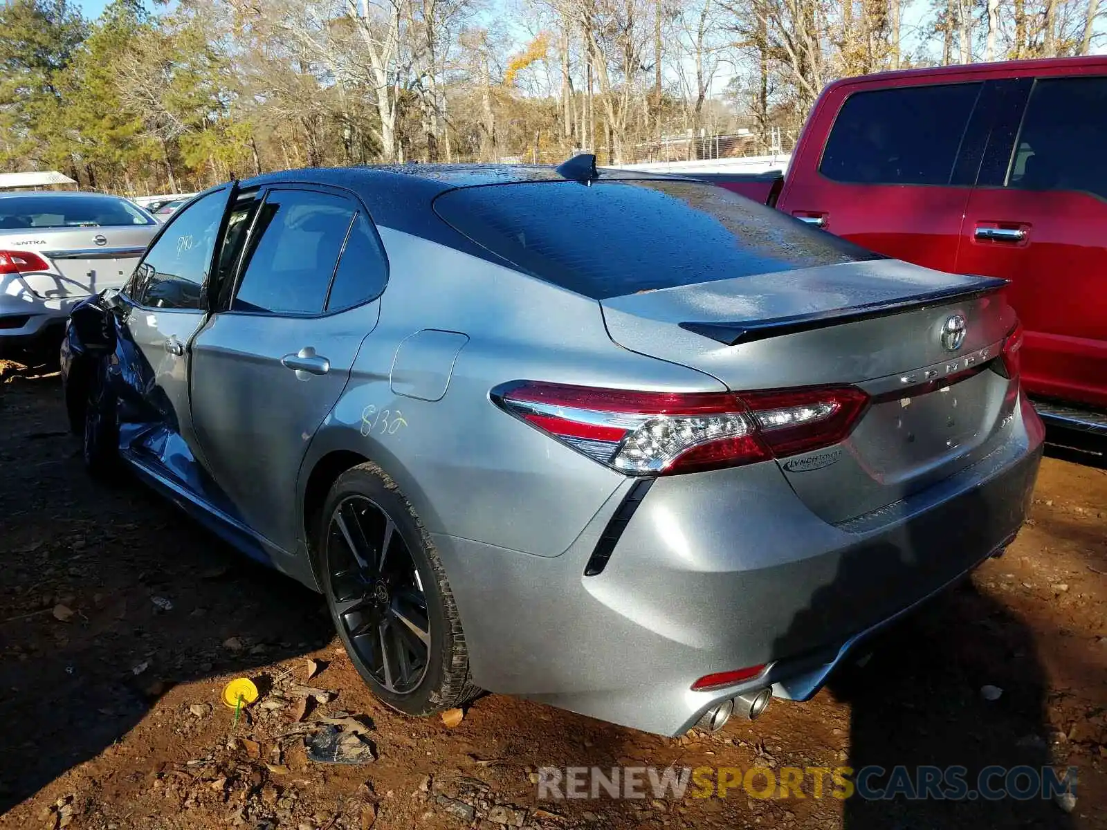 3 Photograph of a damaged car 4T1KZ1AK6LU046543 TOYOTA CAMRY 2020