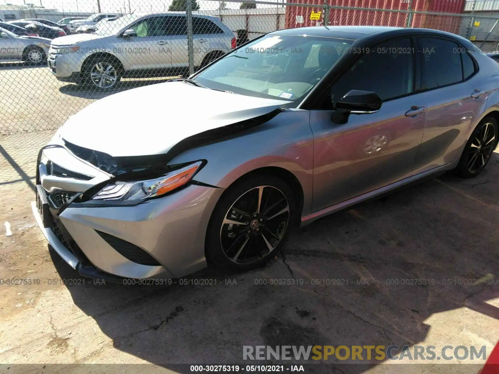 2 Photograph of a damaged car 4T1KZ1AK7LU041903 TOYOTA CAMRY 2020