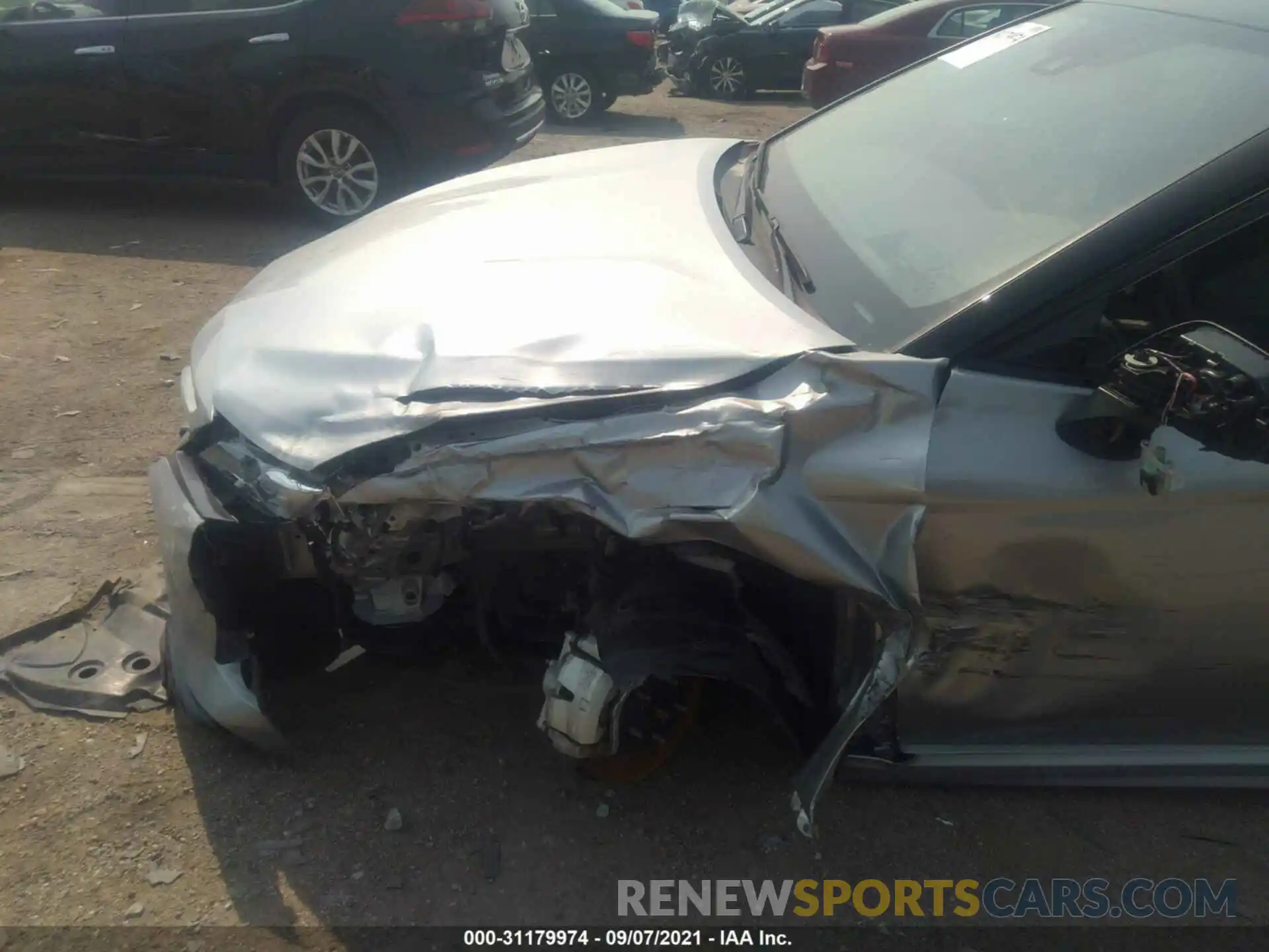 6 Photograph of a damaged car 4T1KZ1AK8LU033826 TOYOTA CAMRY 2020