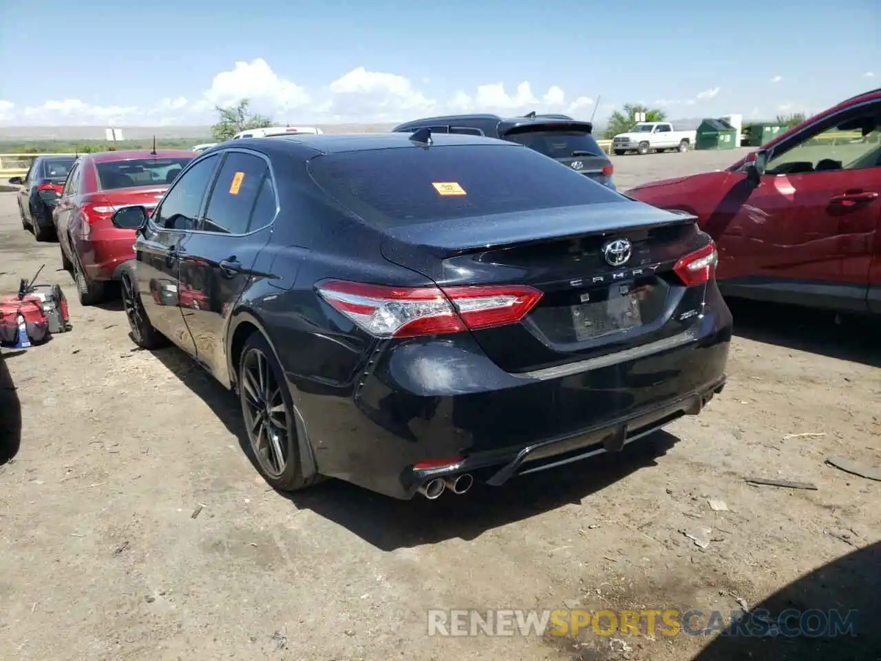 3 Photograph of a damaged car 4T1KZ1AK9LU038629 TOYOTA CAMRY 2020