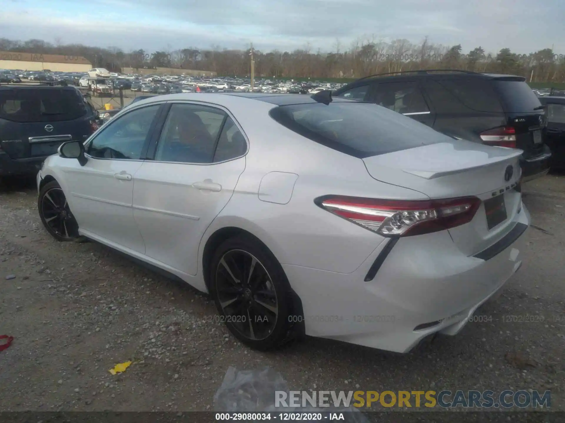 3 Photograph of a damaged car 4T1KZ1AK9LU043619 TOYOTA CAMRY 2020