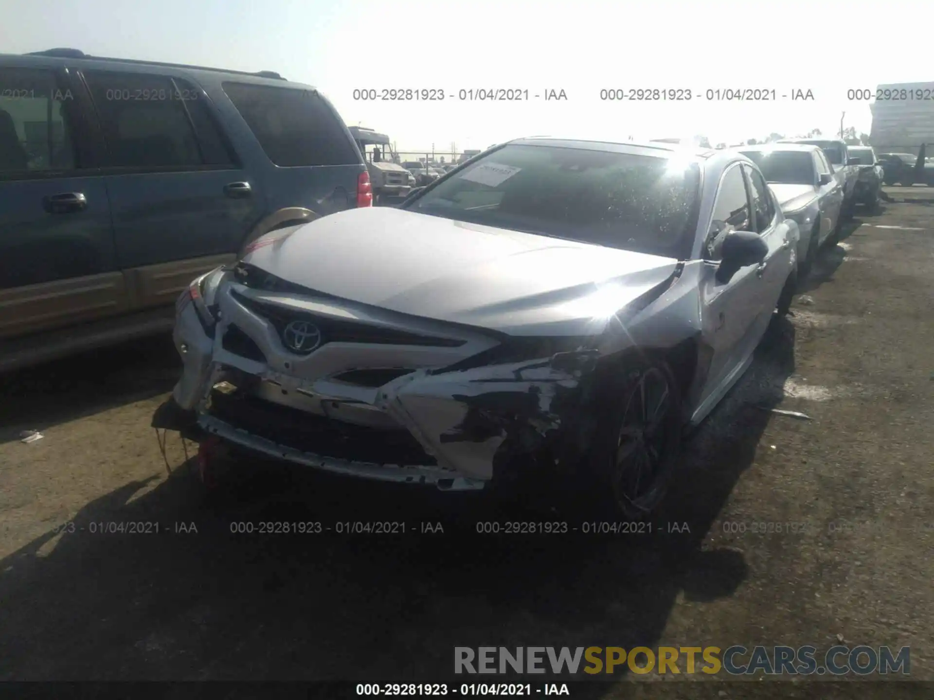 6 Photograph of a damaged car 4T1KZ1AKXLU041863 TOYOTA CAMRY 2020