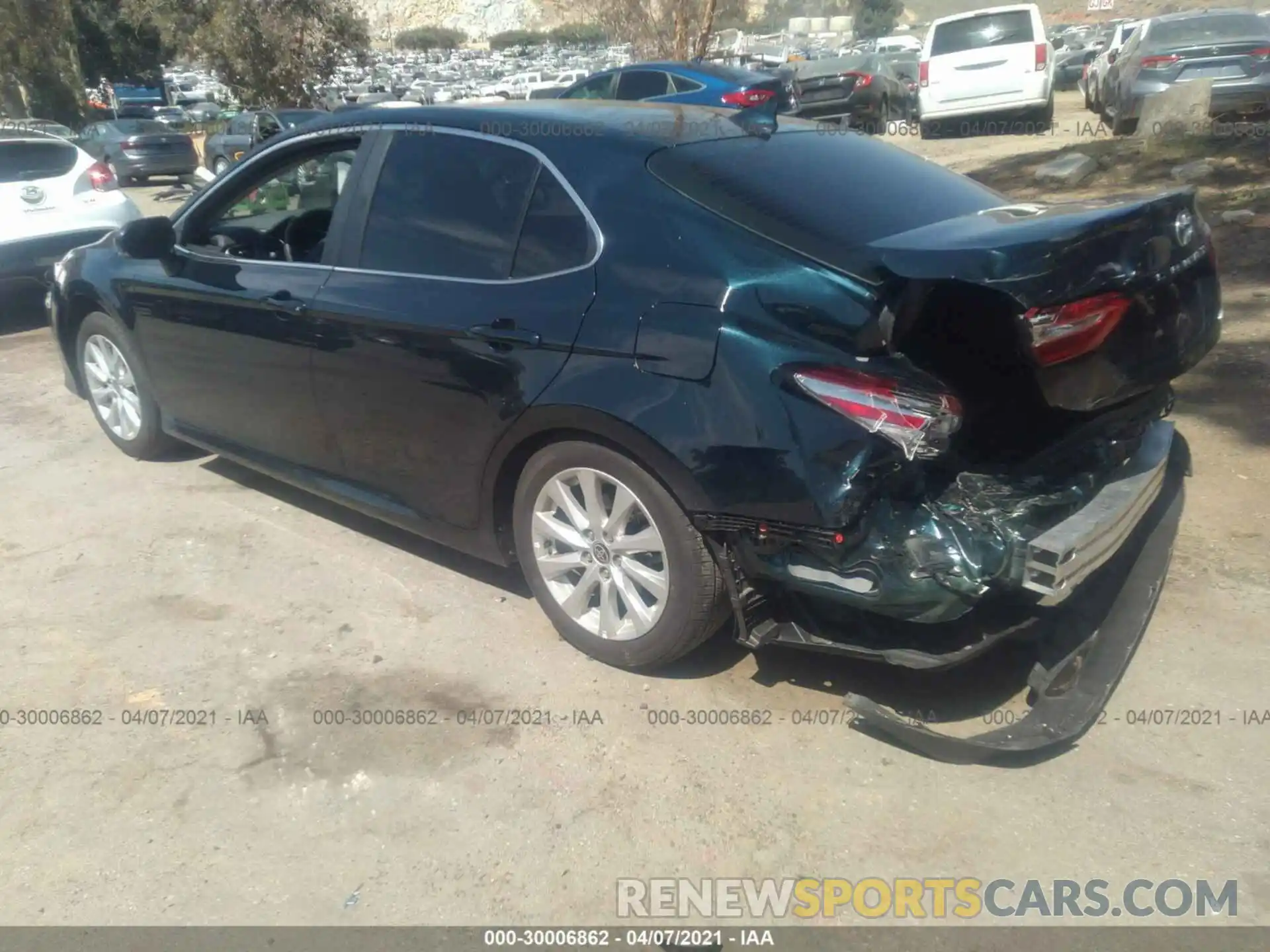 3 Photograph of a damaged car 4T1L11AK0LU390994 TOYOTA CAMRY 2020