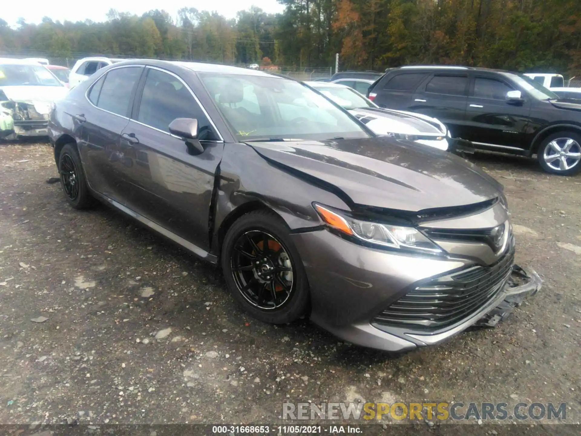 1 Photograph of a damaged car 4T1L11AK0LU859243 TOYOTA CAMRY 2020