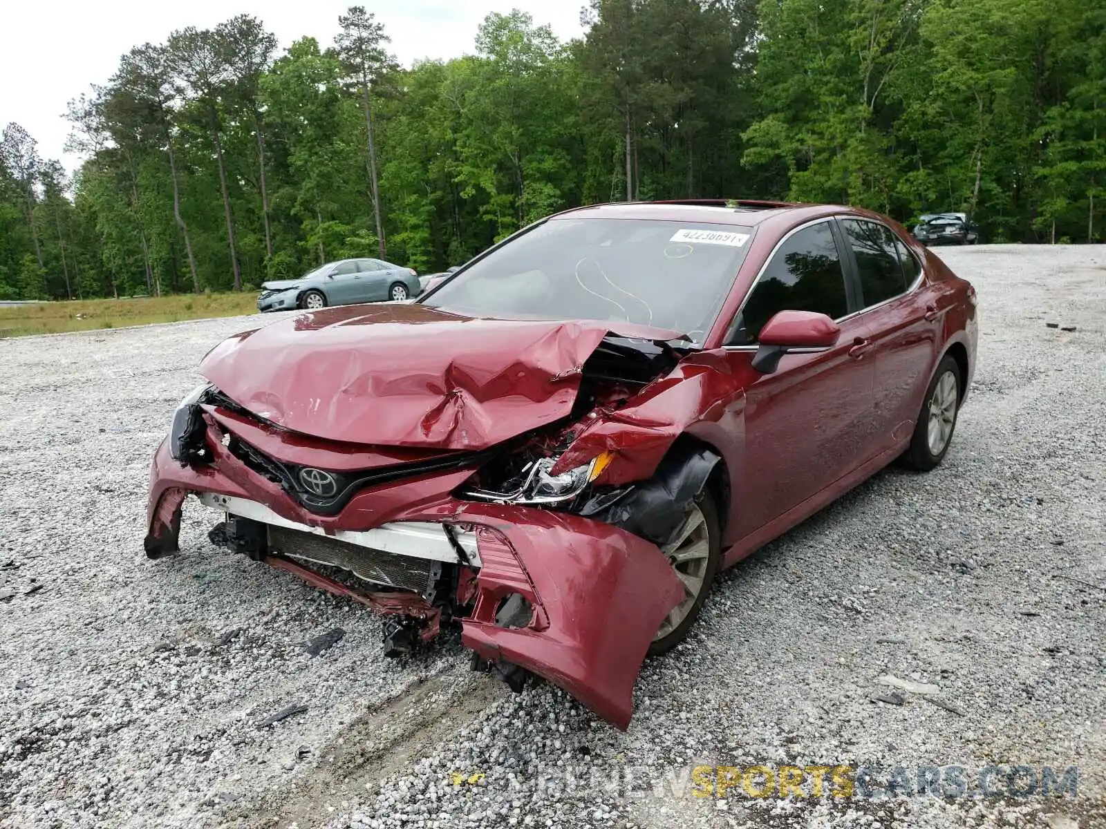 2 Фотография поврежденного автомобиля 4T1L11AK0LU899189 TOYOTA CAMRY 2020