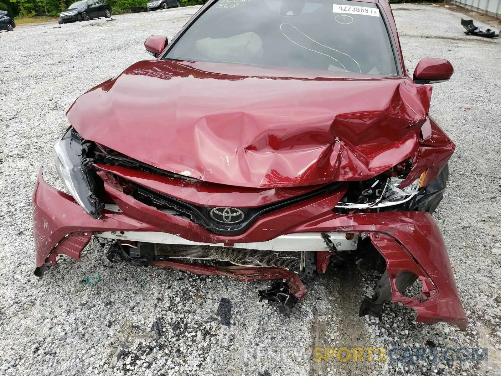 9 Фотография поврежденного автомобиля 4T1L11AK0LU899189 TOYOTA CAMRY 2020