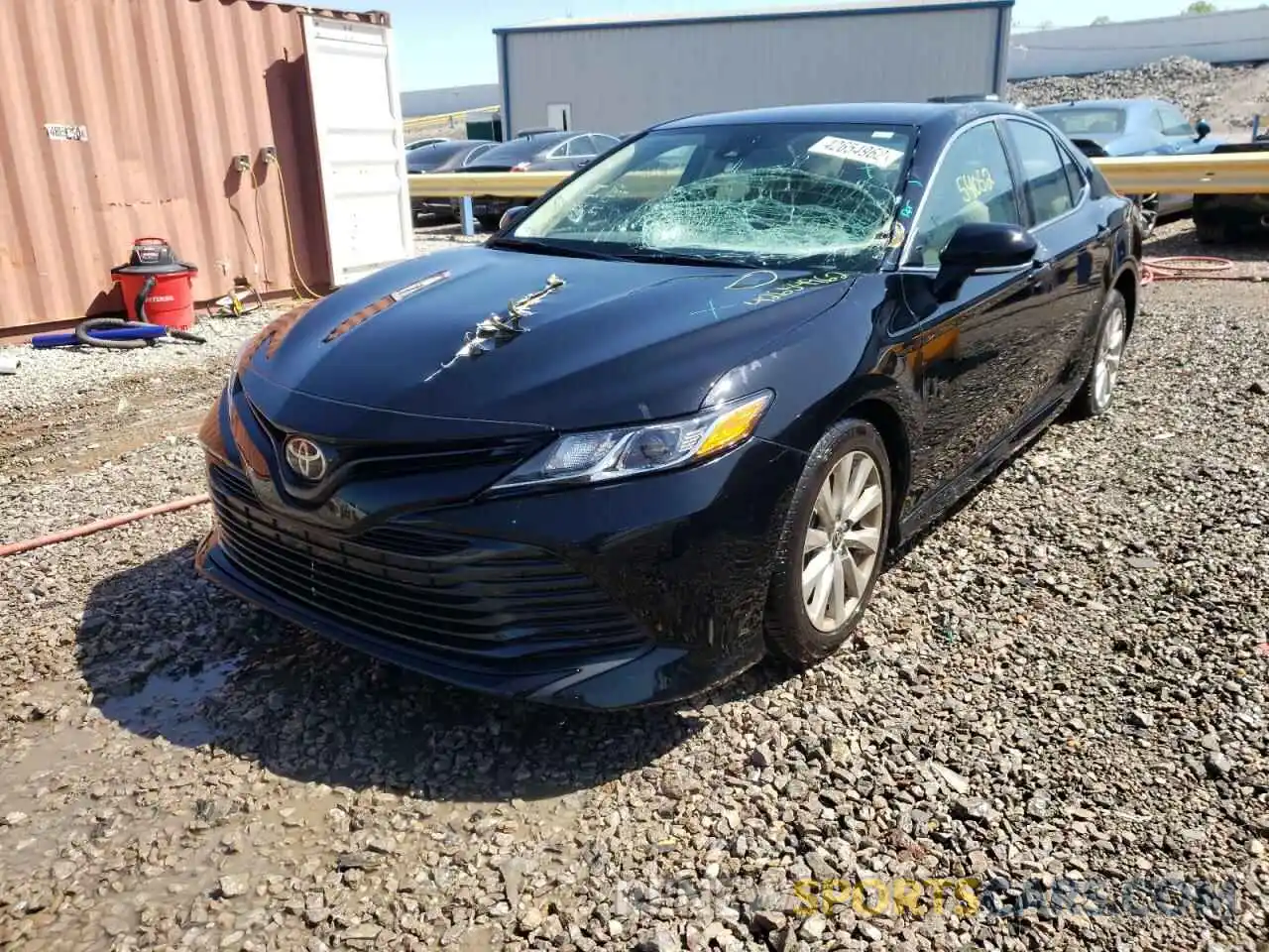 2 Photograph of a damaged car 4T1L11AK0LU982864 TOYOTA CAMRY 2020