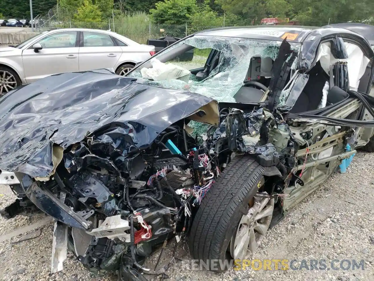 9 Photograph of a damaged car 4T1L11AK1LU887293 TOYOTA CAMRY 2020