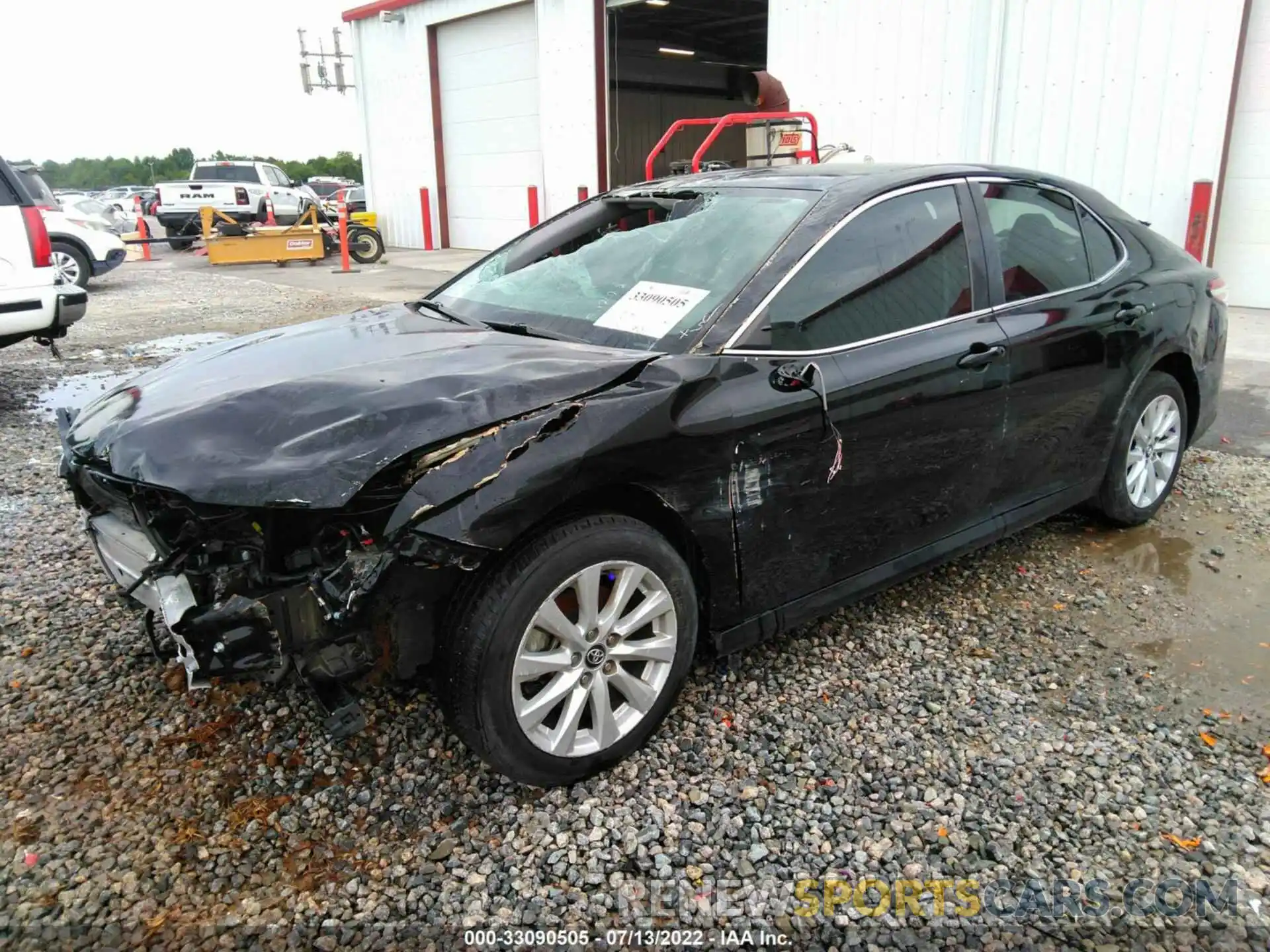 2 Photograph of a damaged car 4T1L11AK1LU901676 TOYOTA CAMRY 2020