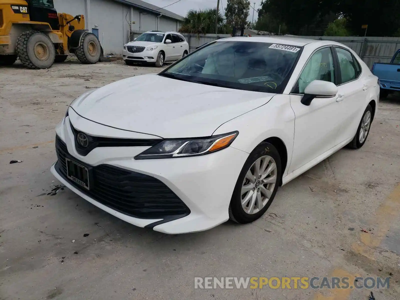 2 Photograph of a damaged car 4T1L11AK2LU907325 TOYOTA CAMRY 2020