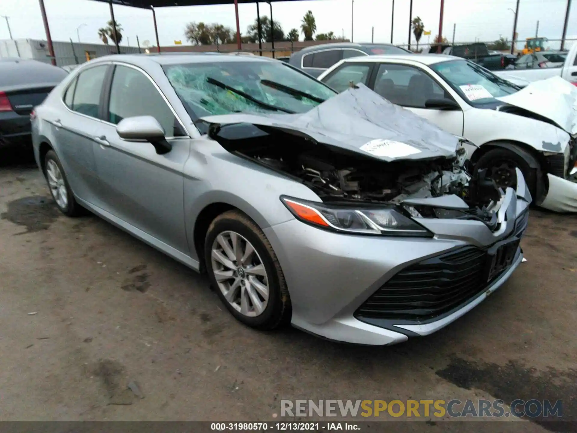 1 Photograph of a damaged car 4T1L11AK2LU931205 TOYOTA CAMRY 2020