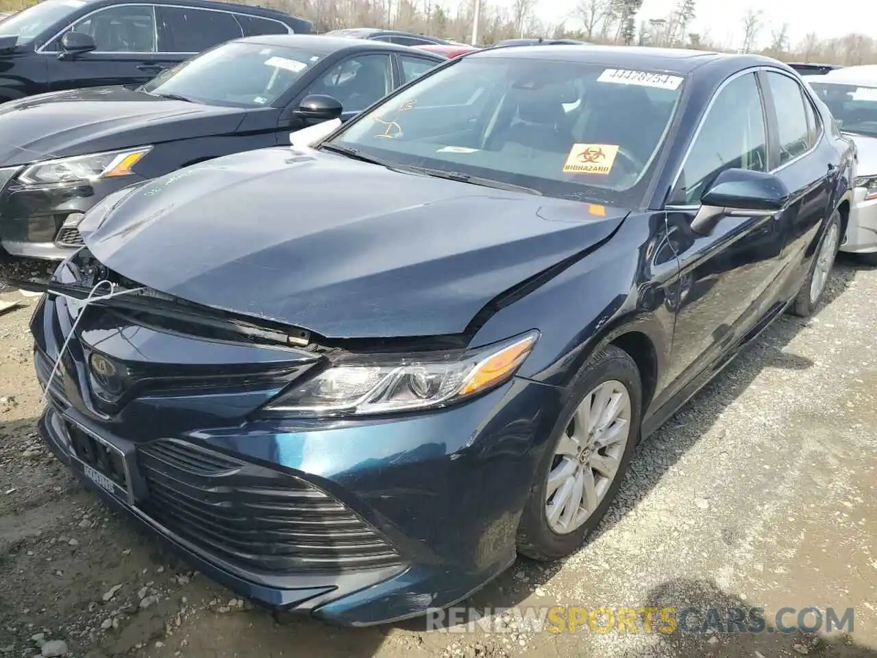 1 Photograph of a damaged car 4T1L11AK3LU947512 TOYOTA CAMRY 2020