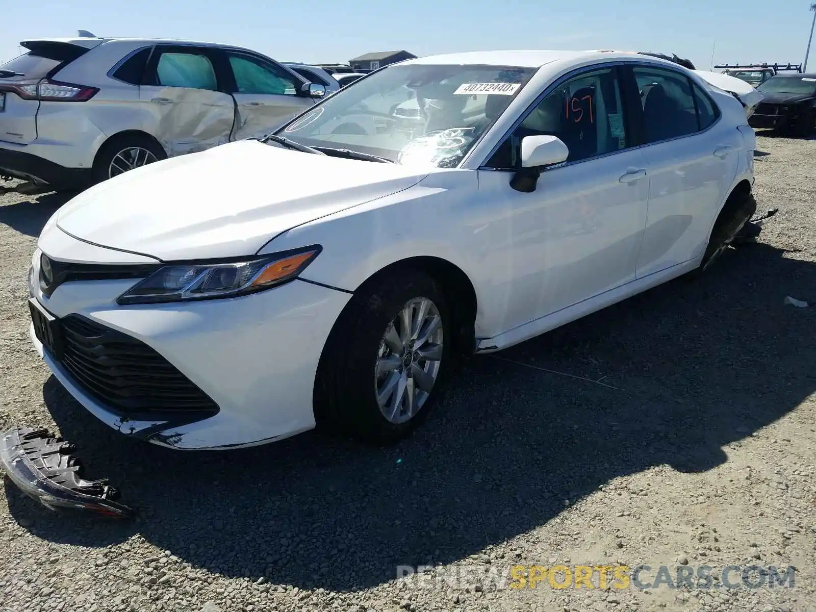 2 Photograph of a damaged car 4T1L11AK3LU947624 TOYOTA CAMRY 2020